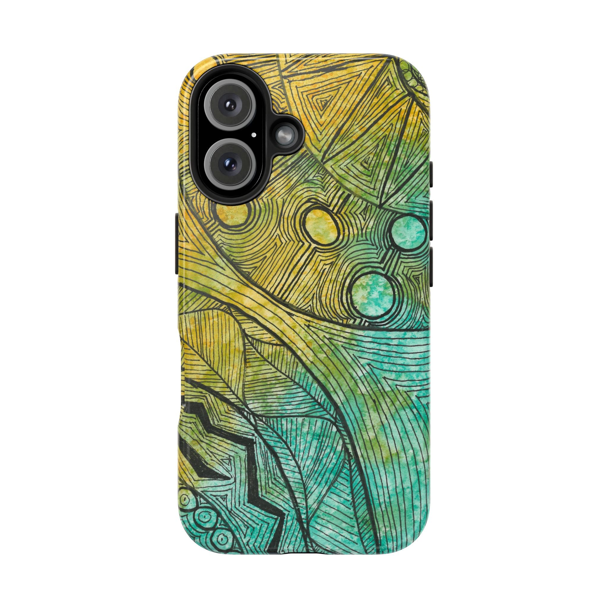 Tough Phone Case - All iPhones and Samsung Galaxys - Exciting Abstract Design #27 Come What May