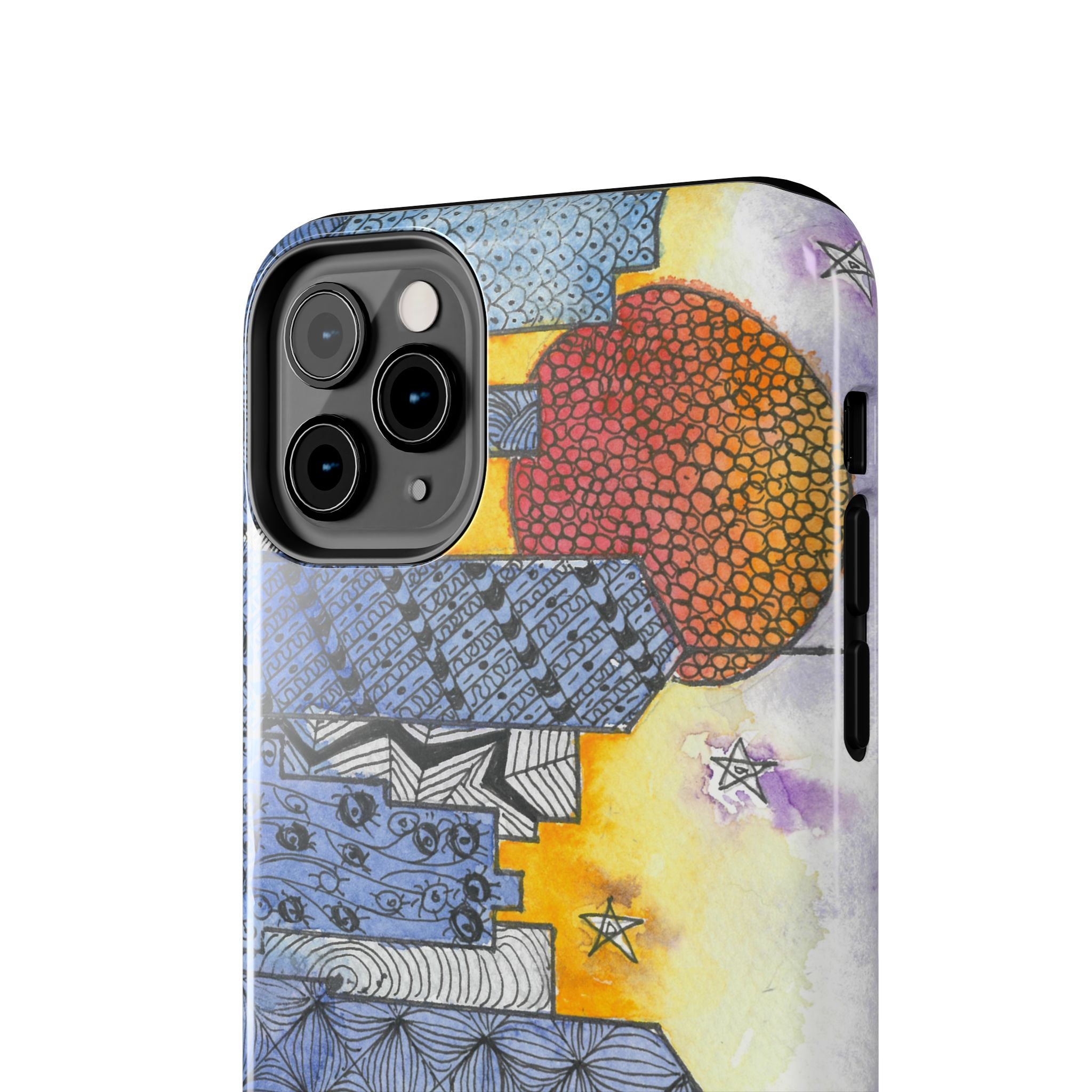 Tough Phone Case - All iPhones and Samsung Galaxys - Exciting Abstract Design #5 In The Shadows