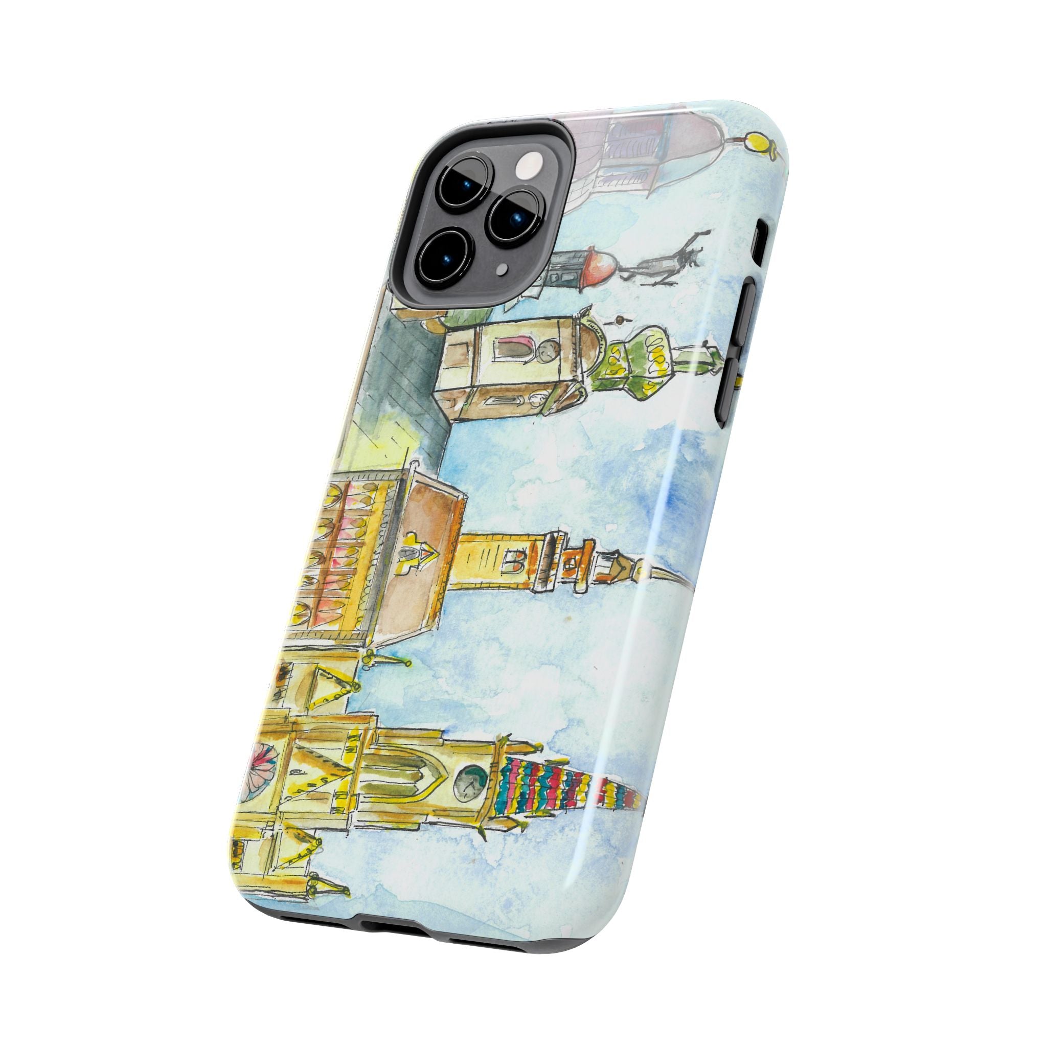Tough Phone Case - All iPhones and Samsung Galaxys - Exciting Abstract Design #95 Beautiful Novi Sad - Serbia