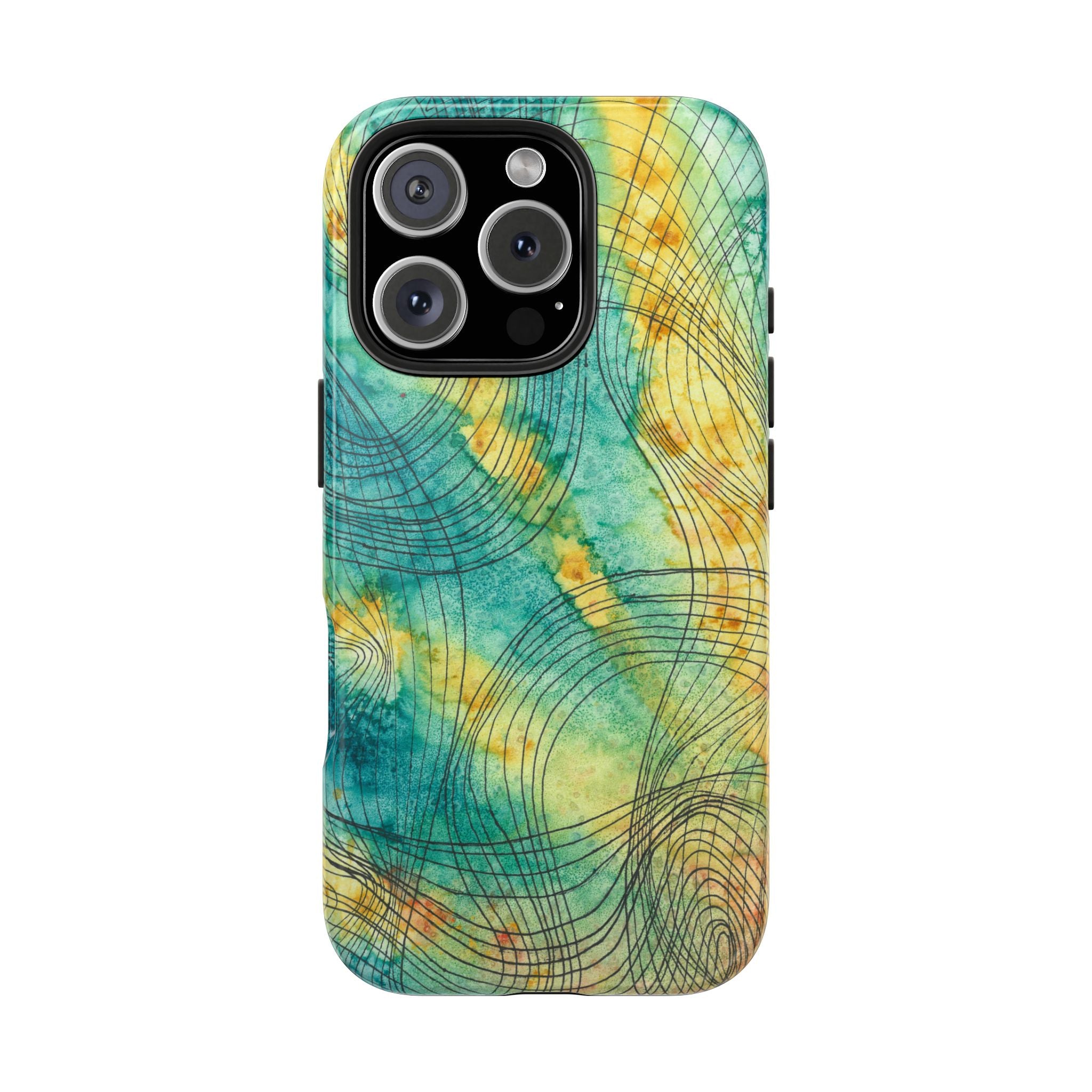 Tough Phone Case - All iPhones and Samsung Galaxys - Exciting Abstract Design #81 The Only Way Is Up