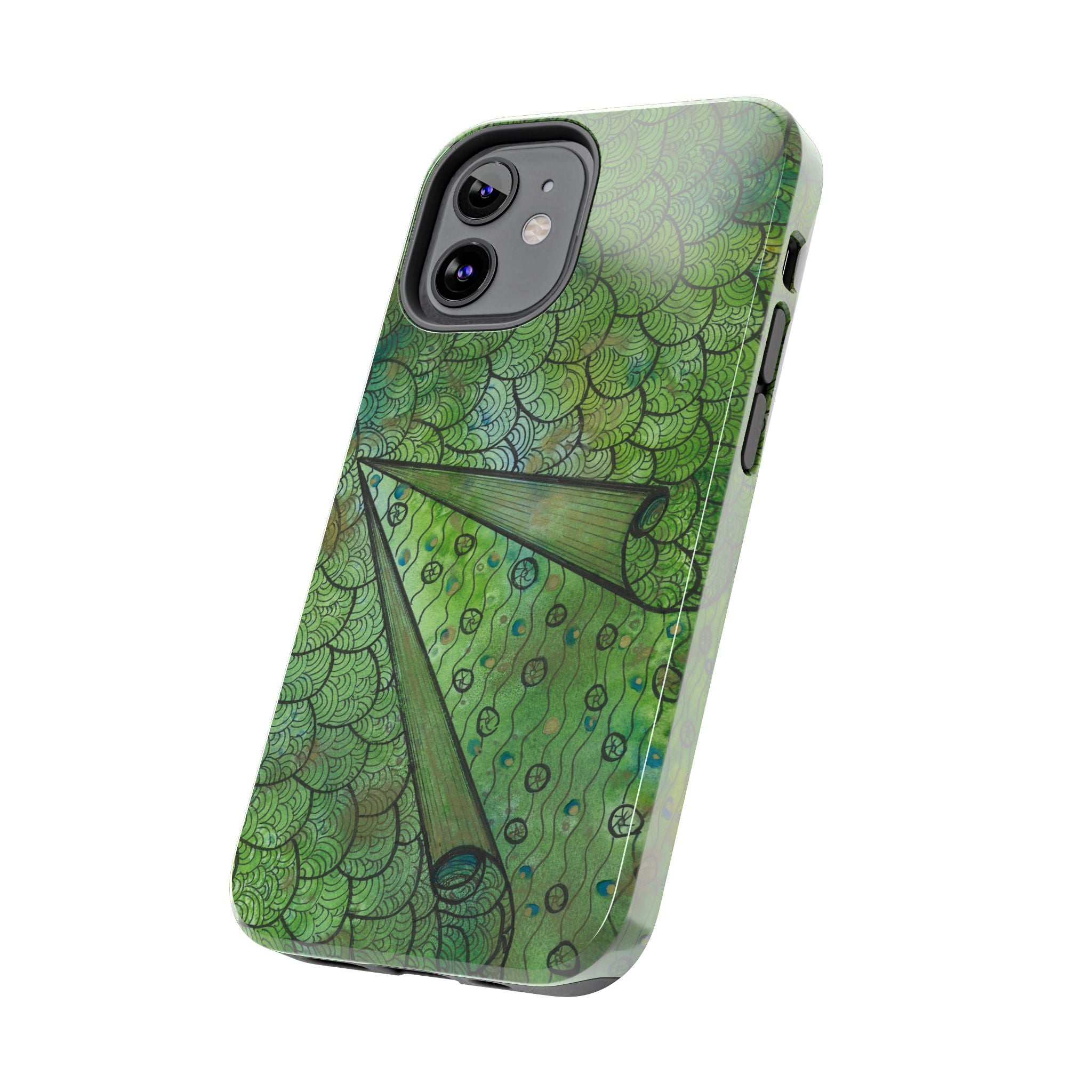 Tough Phone Case - All iPhones and Samsung Galaxys - Exciting Abstract Design #69 New Horizons