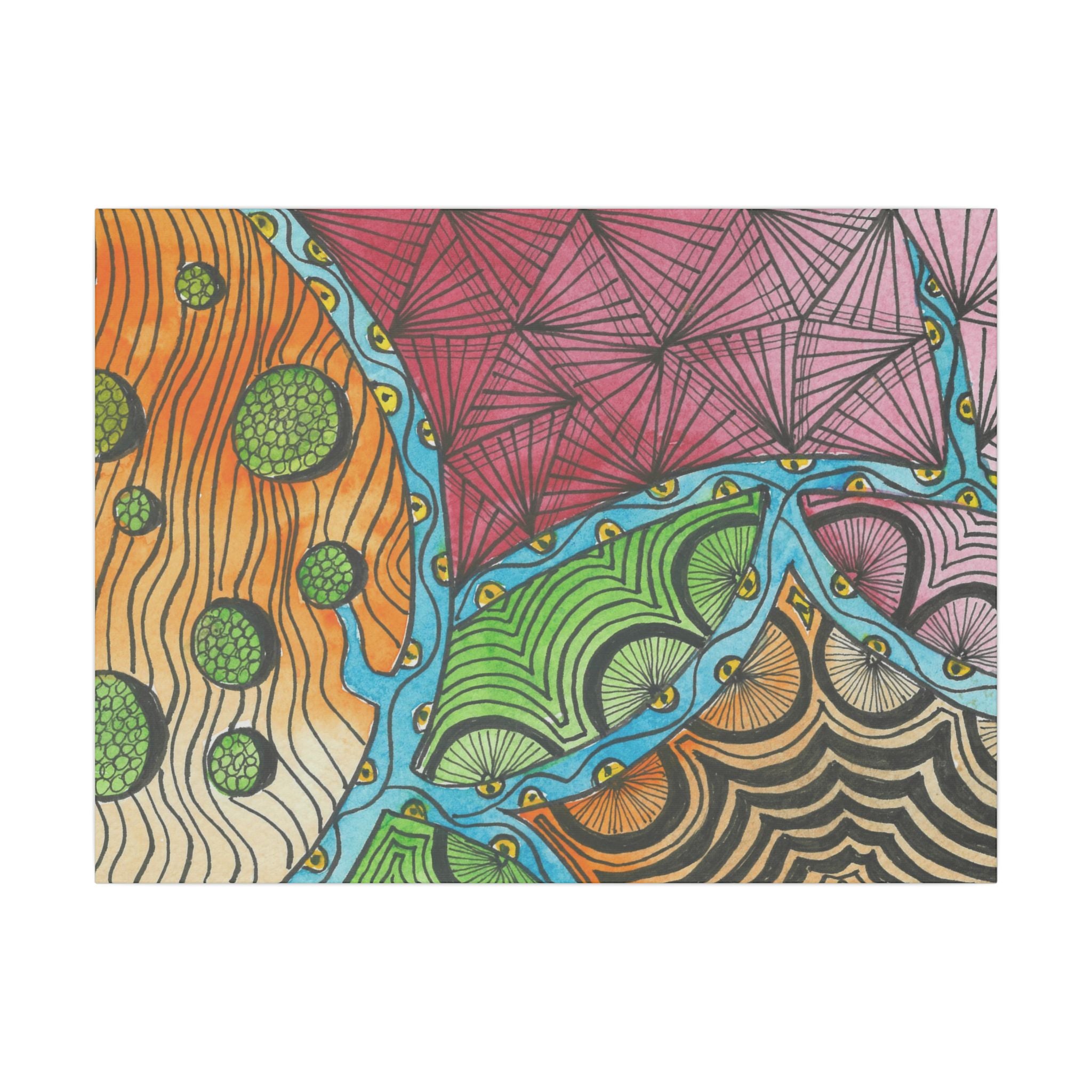 Large Colourful Wall Art, Canvas Prints, For Office, Bedroom or Living Room, or Special Gift #11 Today's The Day