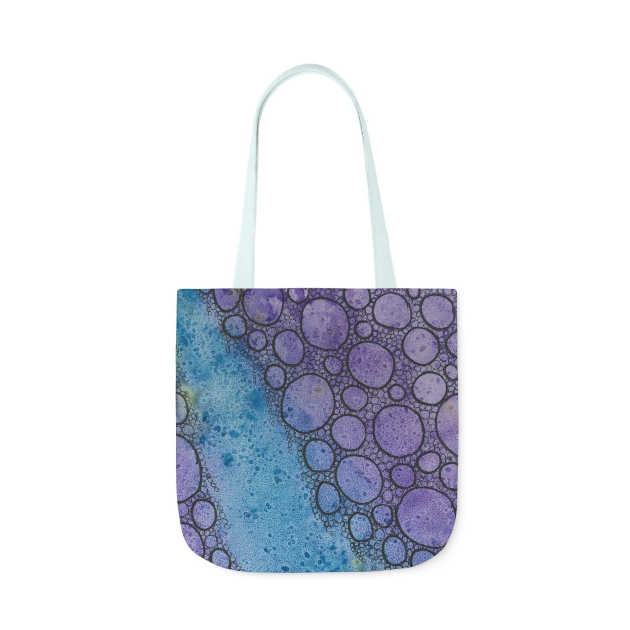 Canvas Tote Bags, Colourful Abstract Designs, 5-Color Straps, 3 Sizes.  For Family and friends or a Special Gift #66 Beam Me Up Scotty