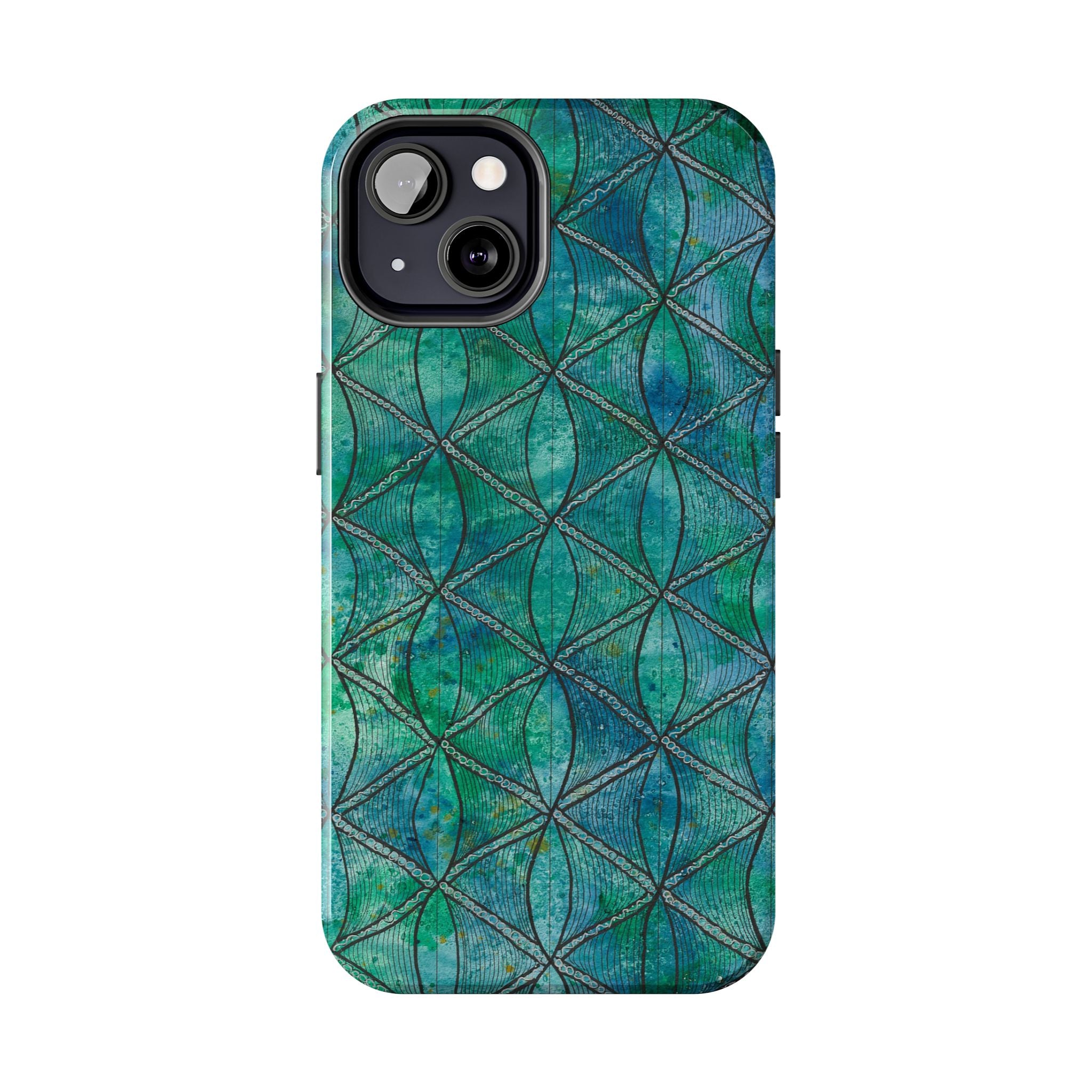 Tough Phone Case - All iPhones and Samsung Galaxys - Exciting Abstract Design #58 How's the Serenity