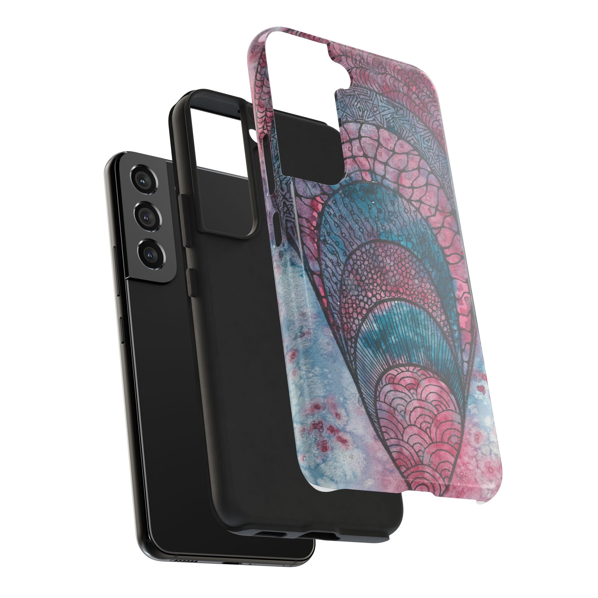 Tough Phone Case - All iPhones and Samsung Galaxys - Exciting Abstract Design #92 The Goddess Lives