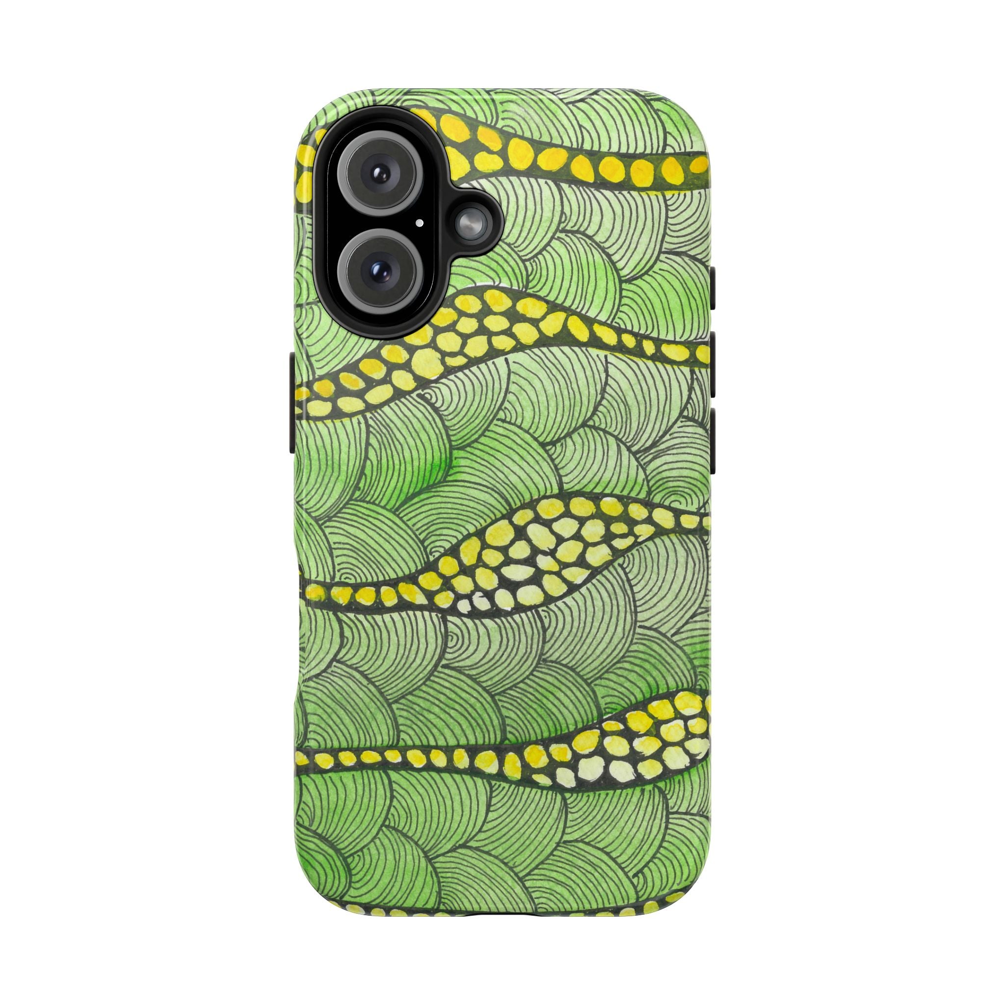 Tough Phone Case - All iPhones and Samsung Galaxys - Exciting Abstract Design #13 Watcha Thinking