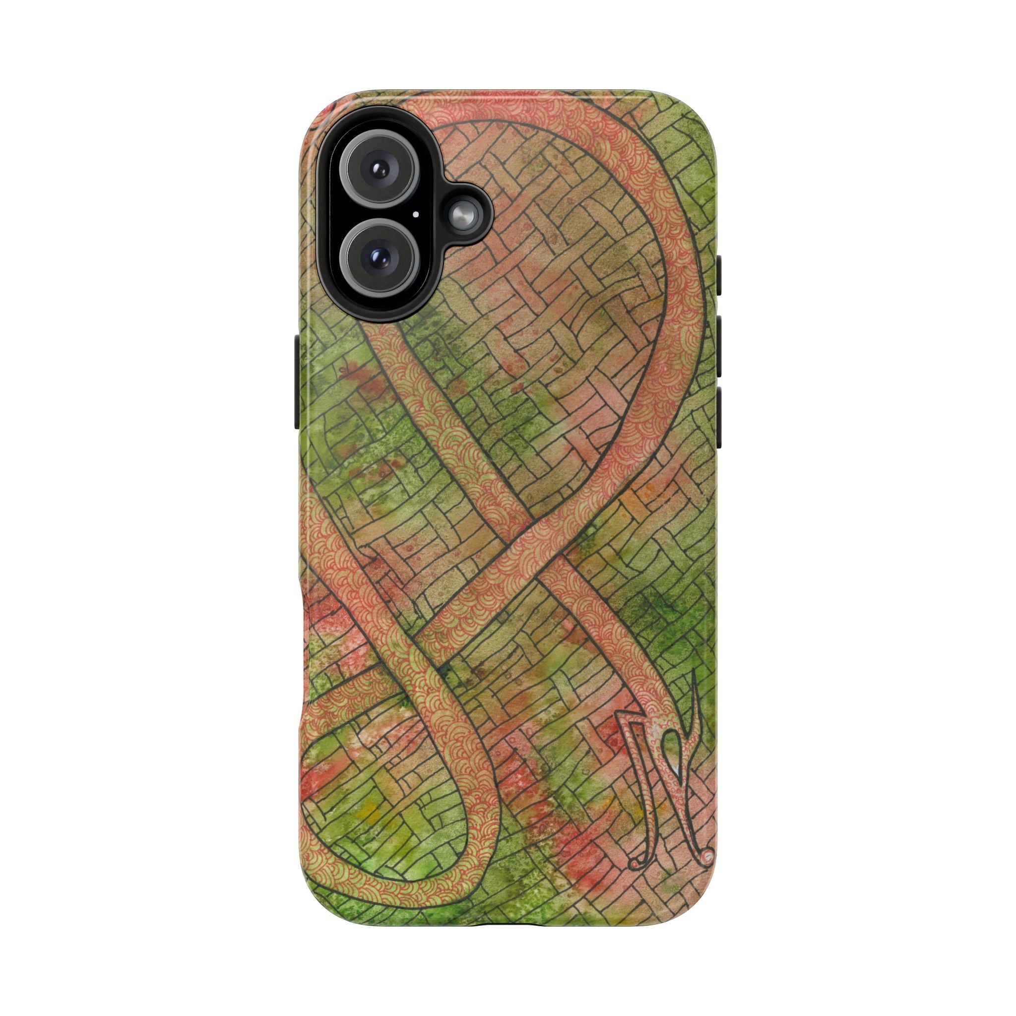 Tough Phone Case - All iPhones and Samsung Galaxys - Exciting Abstract Design #57 Celtic Flavours
