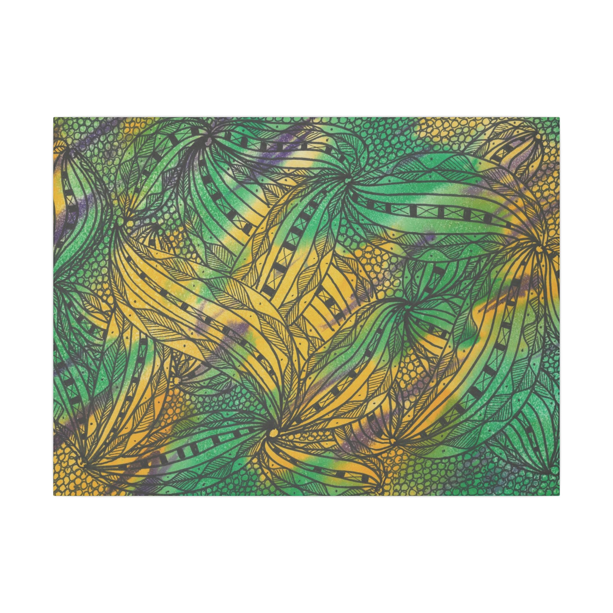 Large Colourful Wall Art, Canvas Prints, For Office, Bedroom or Living Room, or Special Gift #37 Shubbery!