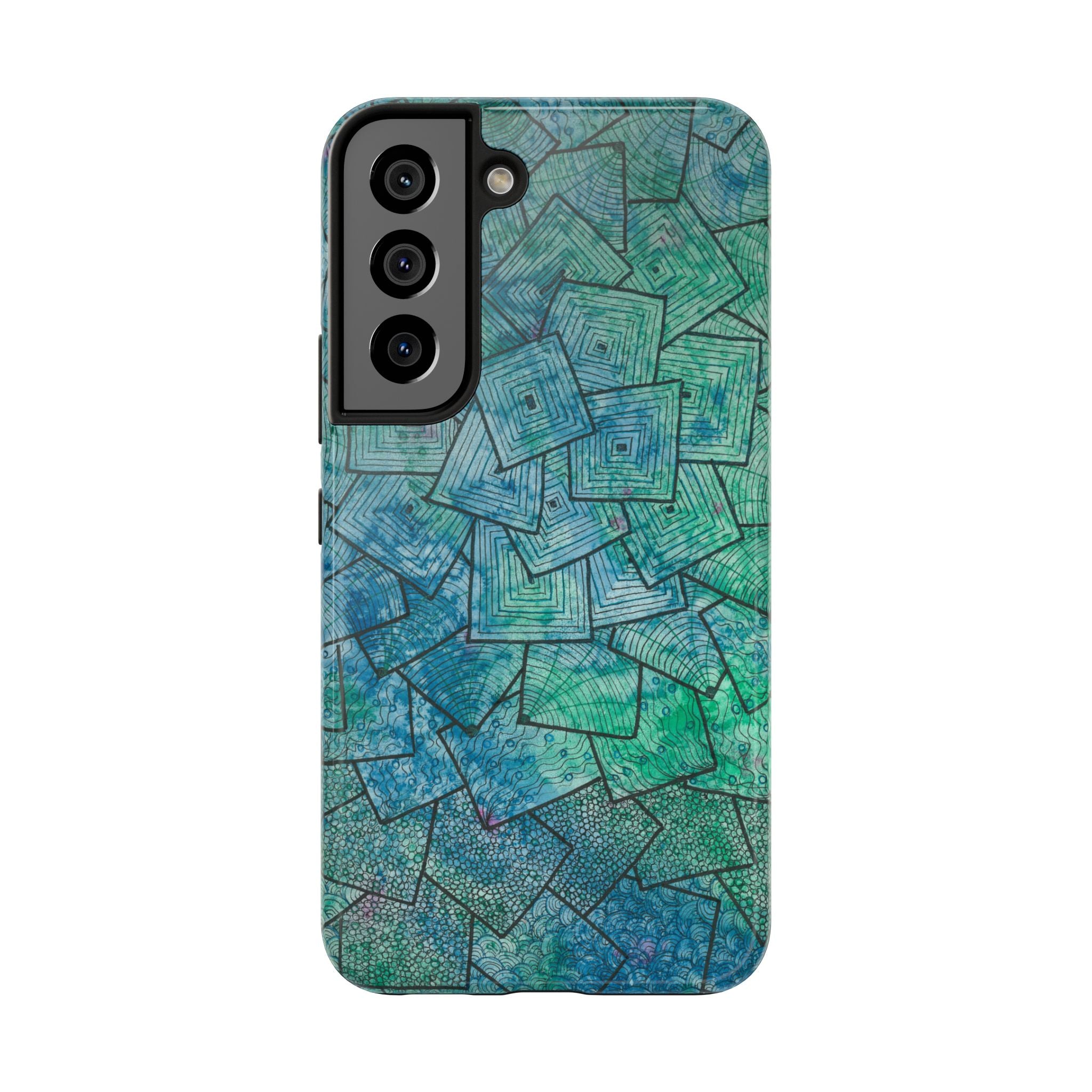 Tough Phone Case - All iPhones and Samsung Galaxys - Exciting Abstract Design #65 And The Answer Is