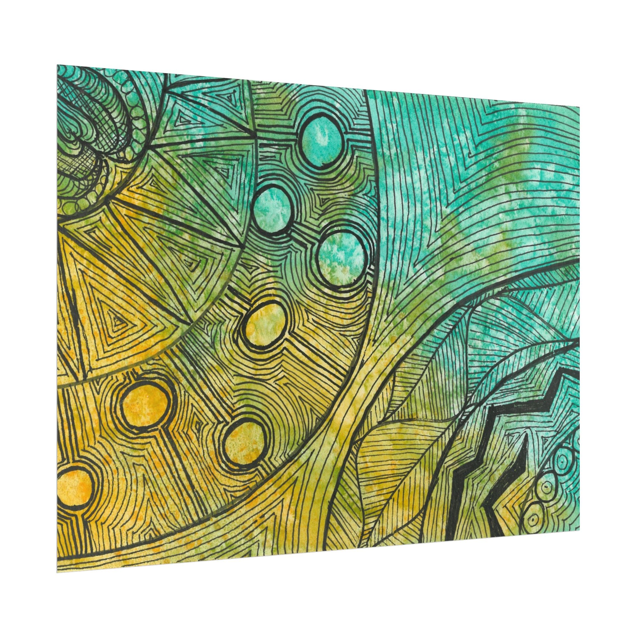 Large Colourful Wall Art, Posters & Prints, For Office, Bedroom or Living Room, or Special Gift #27 Come What May