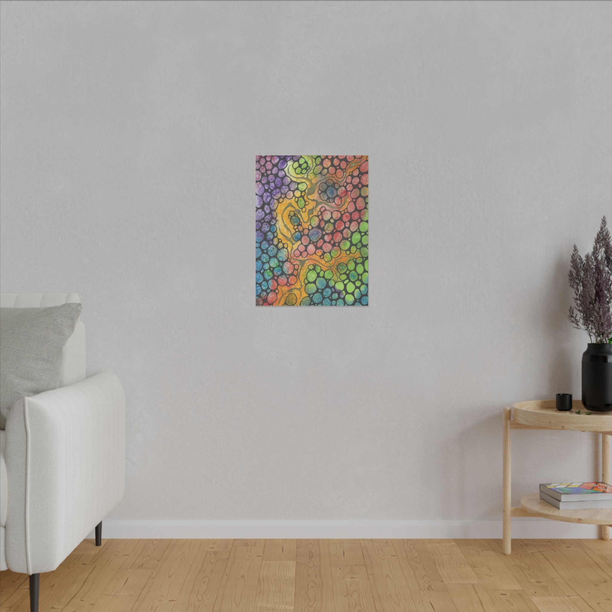 Large Colourful Wall Art, Canvas Prints, For Office, Bedroom or Living Room, or Special Gift #77 River Of Dreams