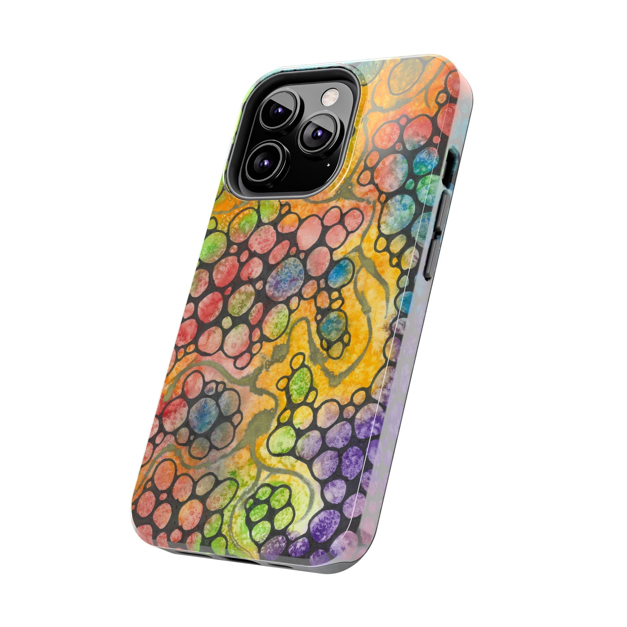 Tough Phone Case - All iPhones and Samsung Galaxys - Exciting Abstract Design #77 River Of Dreams