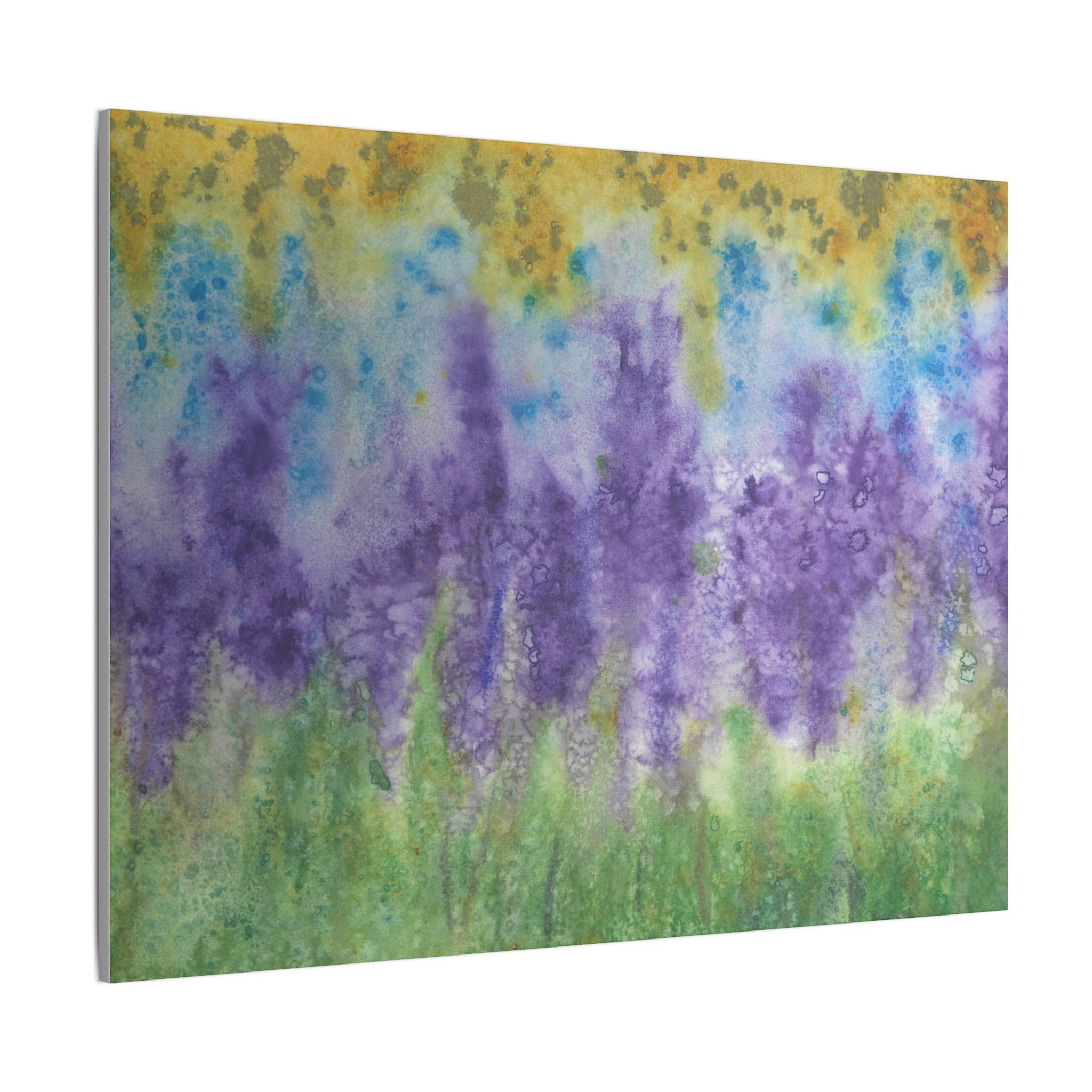 Large Colourful Wall Art, Canvas Prints, For Office, Bedroom or Living Room, or Special Gift #74 Lavender Fields