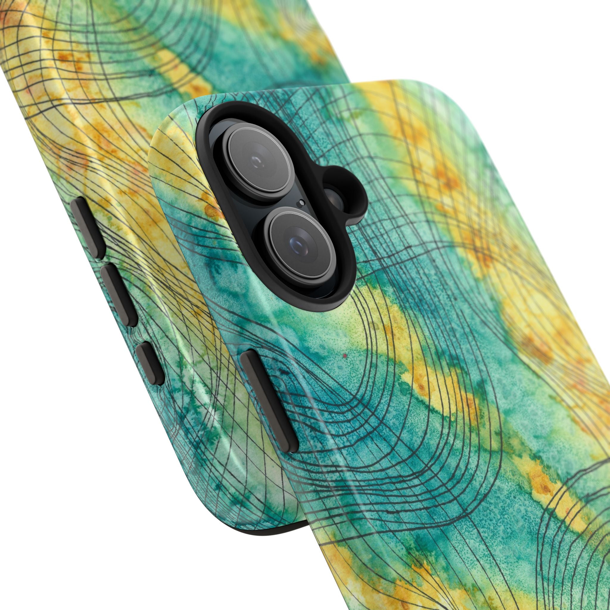 Tough Phone Case - All iPhones and Samsung Galaxys - Exciting Abstract Design #81 The Only Way Is Up