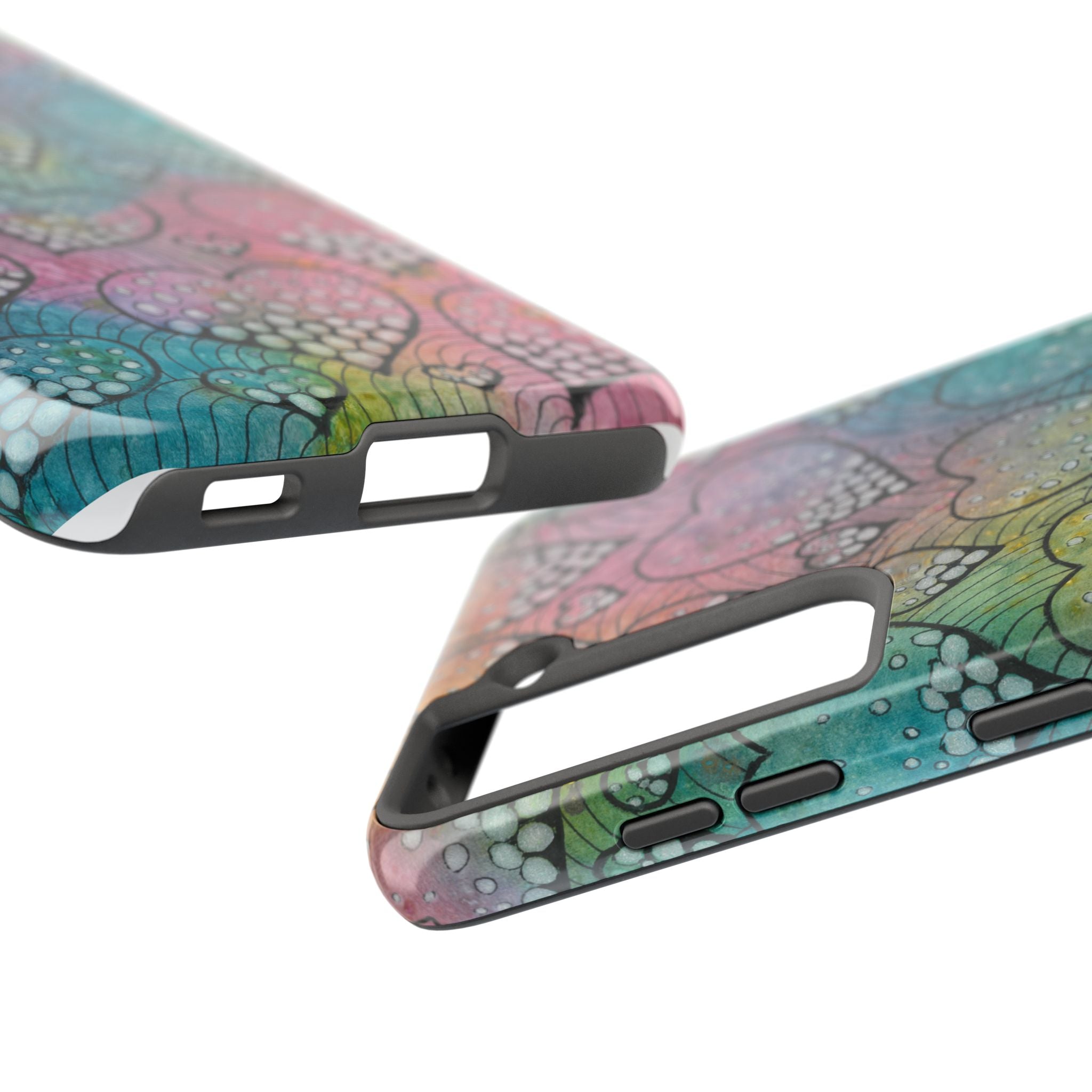 Tough Phone Case - All iPhones and Samsung Galaxys - Exciting Abstract Design #97 What's Love Got To Do With It
