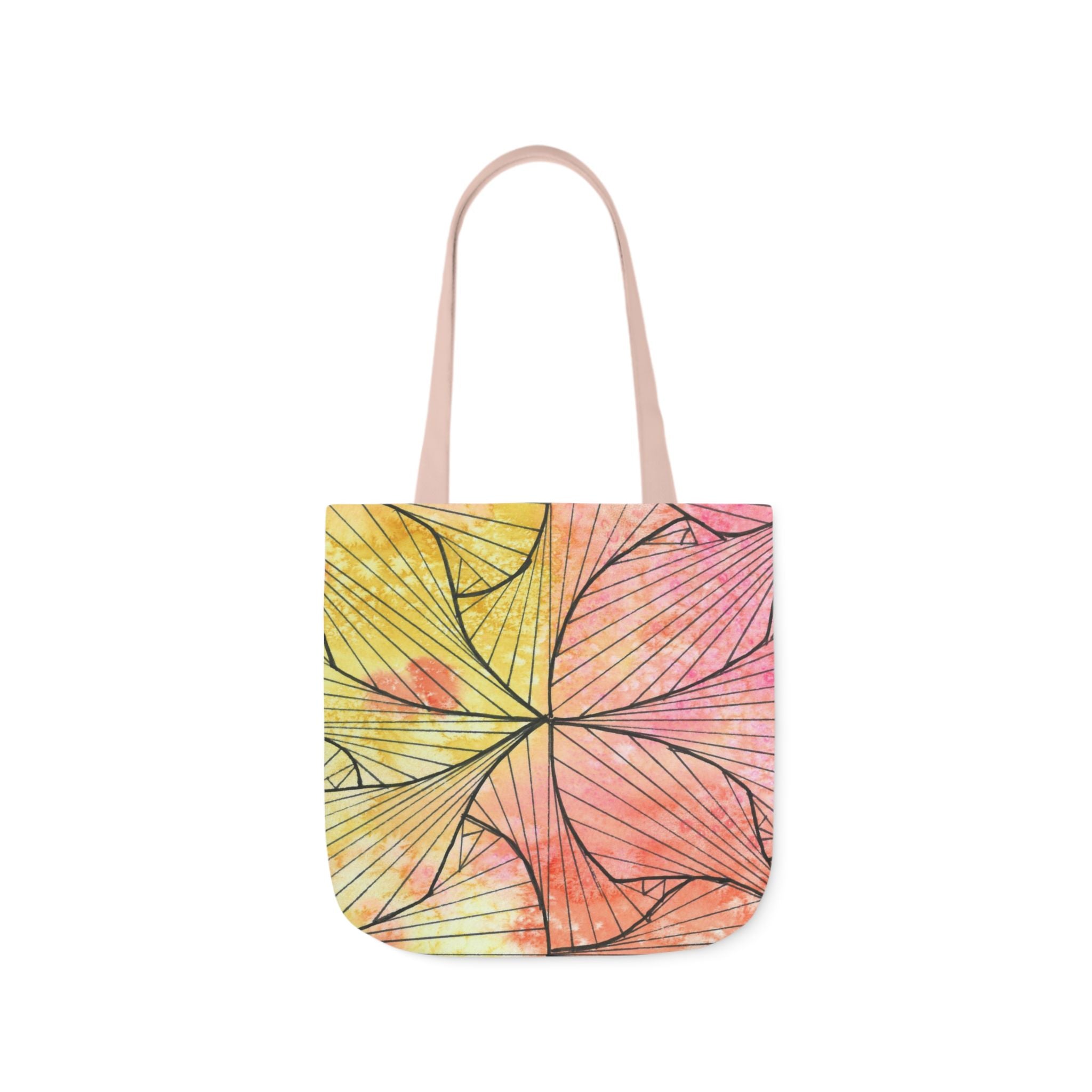 Canvas Tote Bags, Colourful Abstract Designs, 5-Color Straps, 3 Sizes.  For Family and friends or a Special Gift #39 Impossible They Said