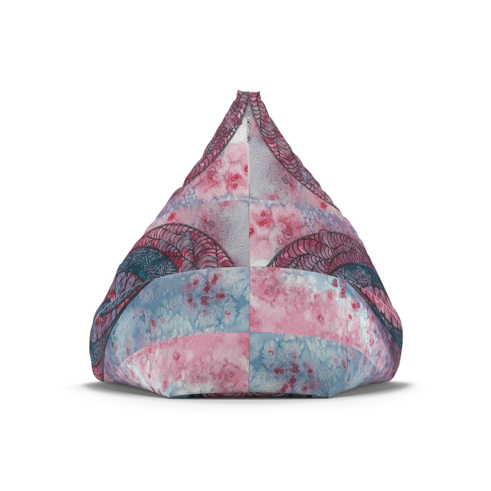 Bean Bag Chair Covers For Indoor & Outdoor - 2 Sizes - Exciting Abstract Design #92 The Goddess Lives