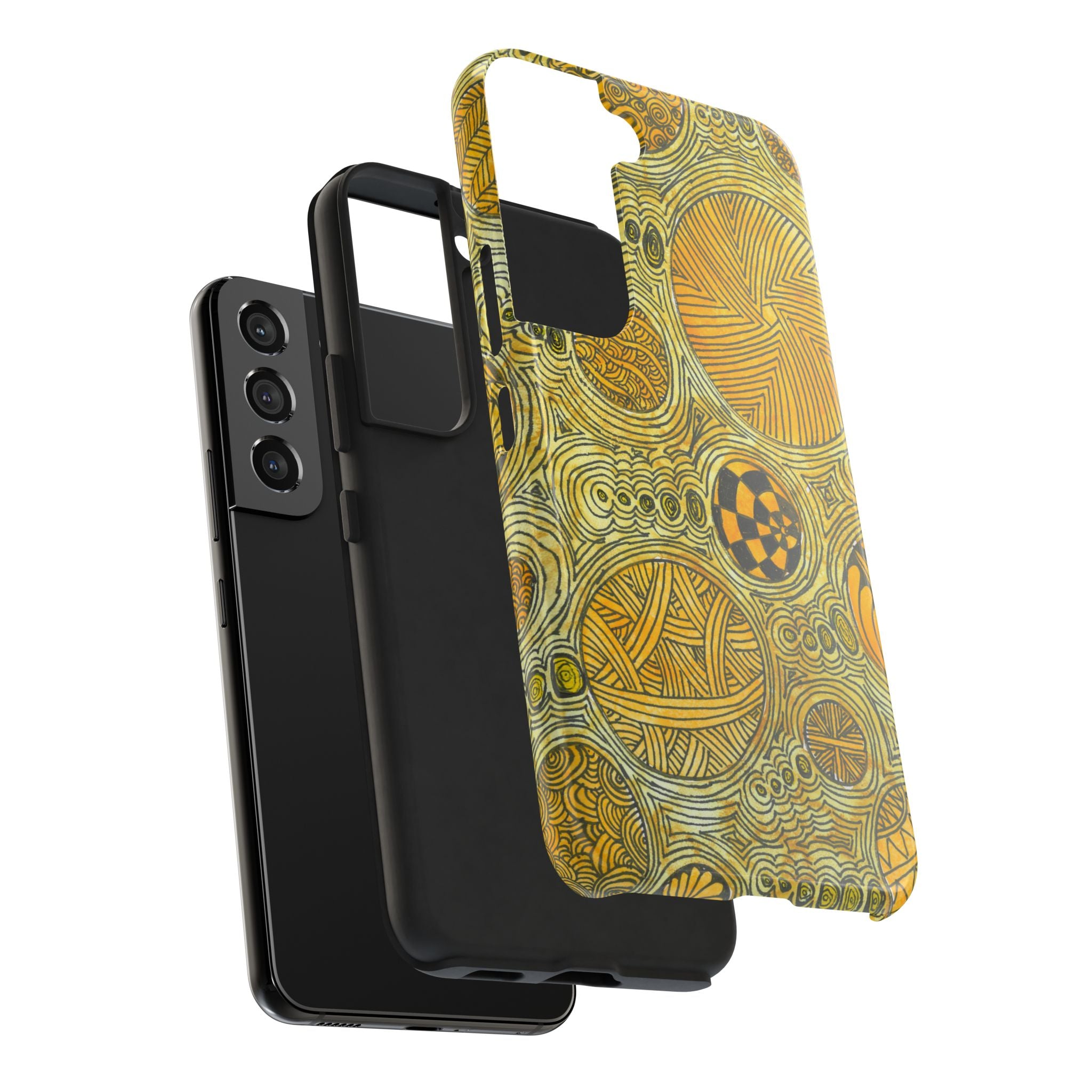 Tough Phone Case - All iPhones and Samsung Galaxys - Exciting Abstract Design #38 The Conversationalist