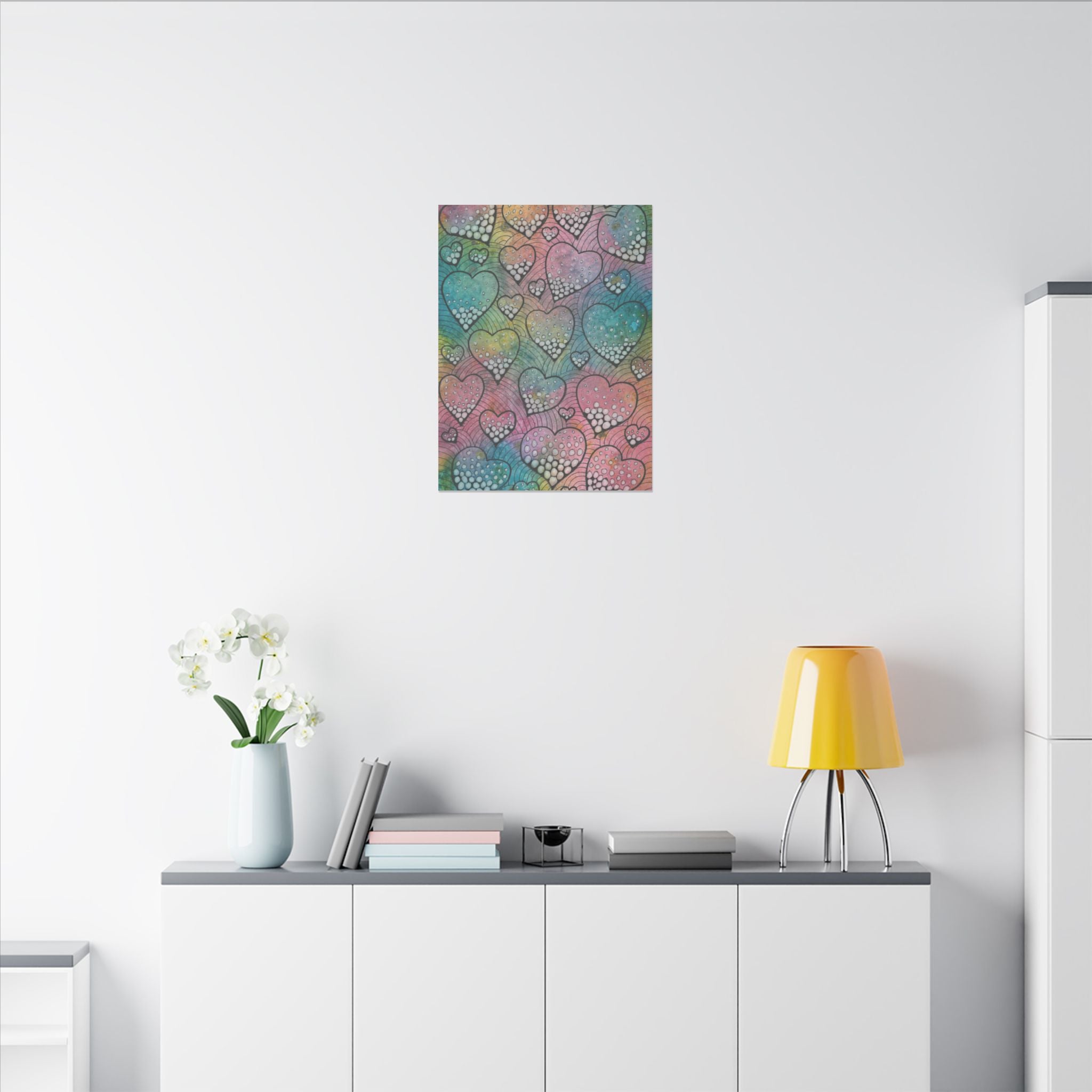 Large Colourful Wall Art, Canvas Prints, For Office, Bedroom or Living Room, or Special Gift #97 What's Love Got To Do With It:
