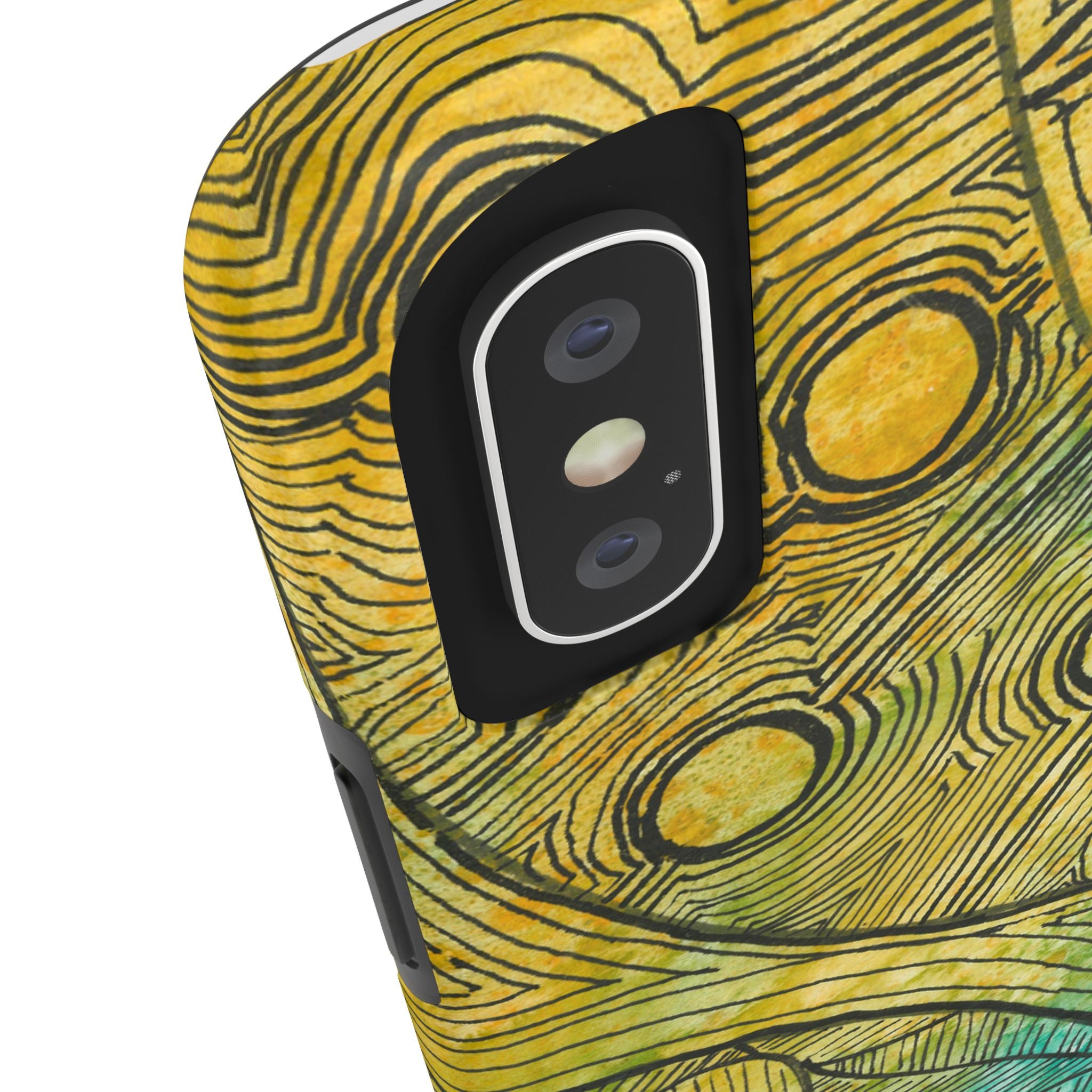 Tough Phone Case - All iPhones and Samsung Galaxys - Exciting Abstract Design #27 Come What May
