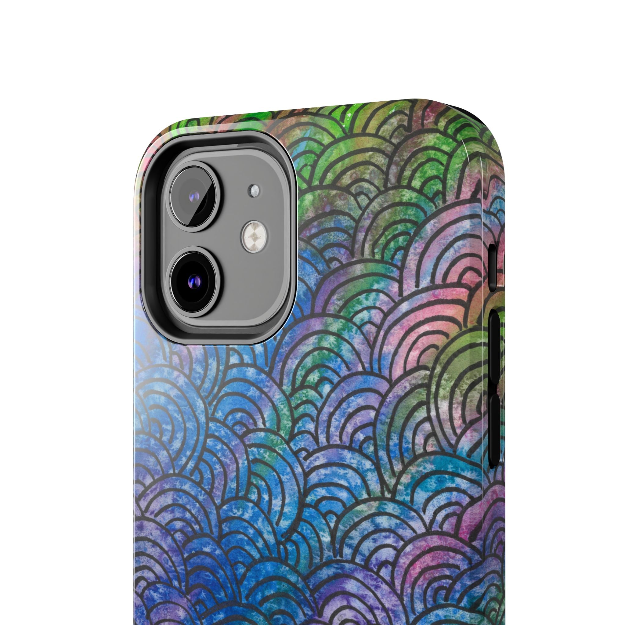 Tough Phone Case - All iPhones and Samsung Galaxys - Exciting Abstract Design #84 Ah! The Past