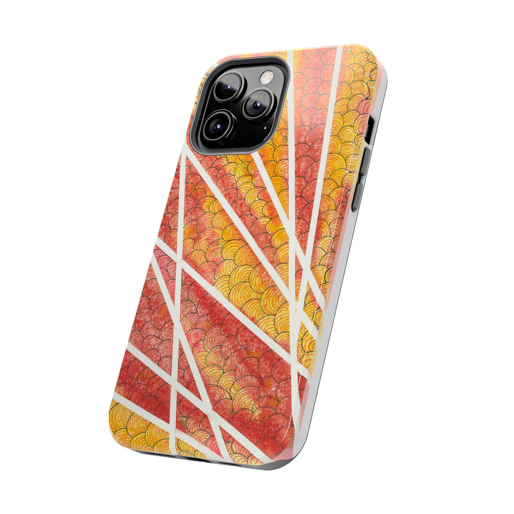 Tough Phone Case - All iPhones and Samsung Galaxys - Exciting Abstract Design #67 Max Mimosa