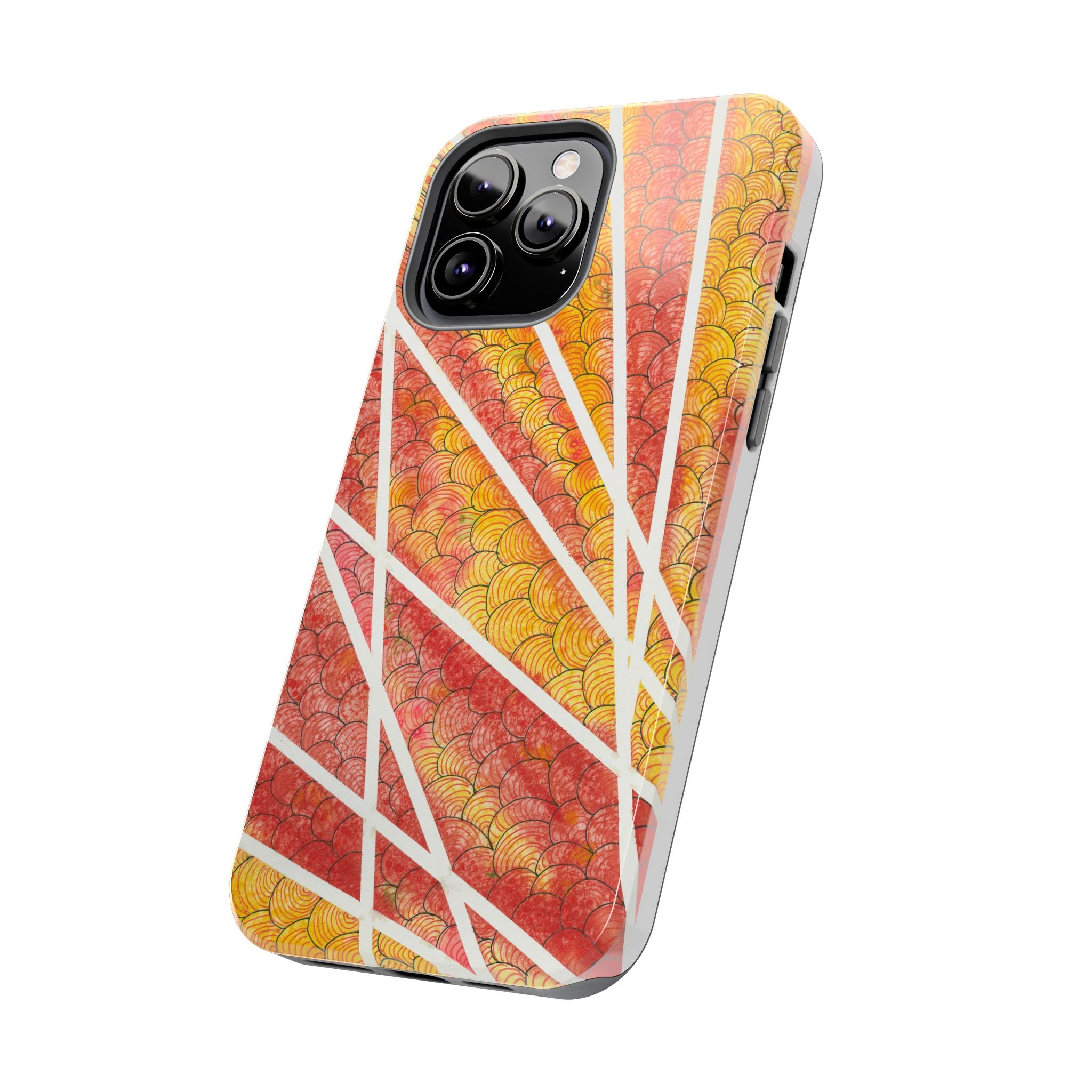 Tough Phone Case - All iPhones and Samsung Galaxys - Exciting Abstract Design #67 Max Mimosa