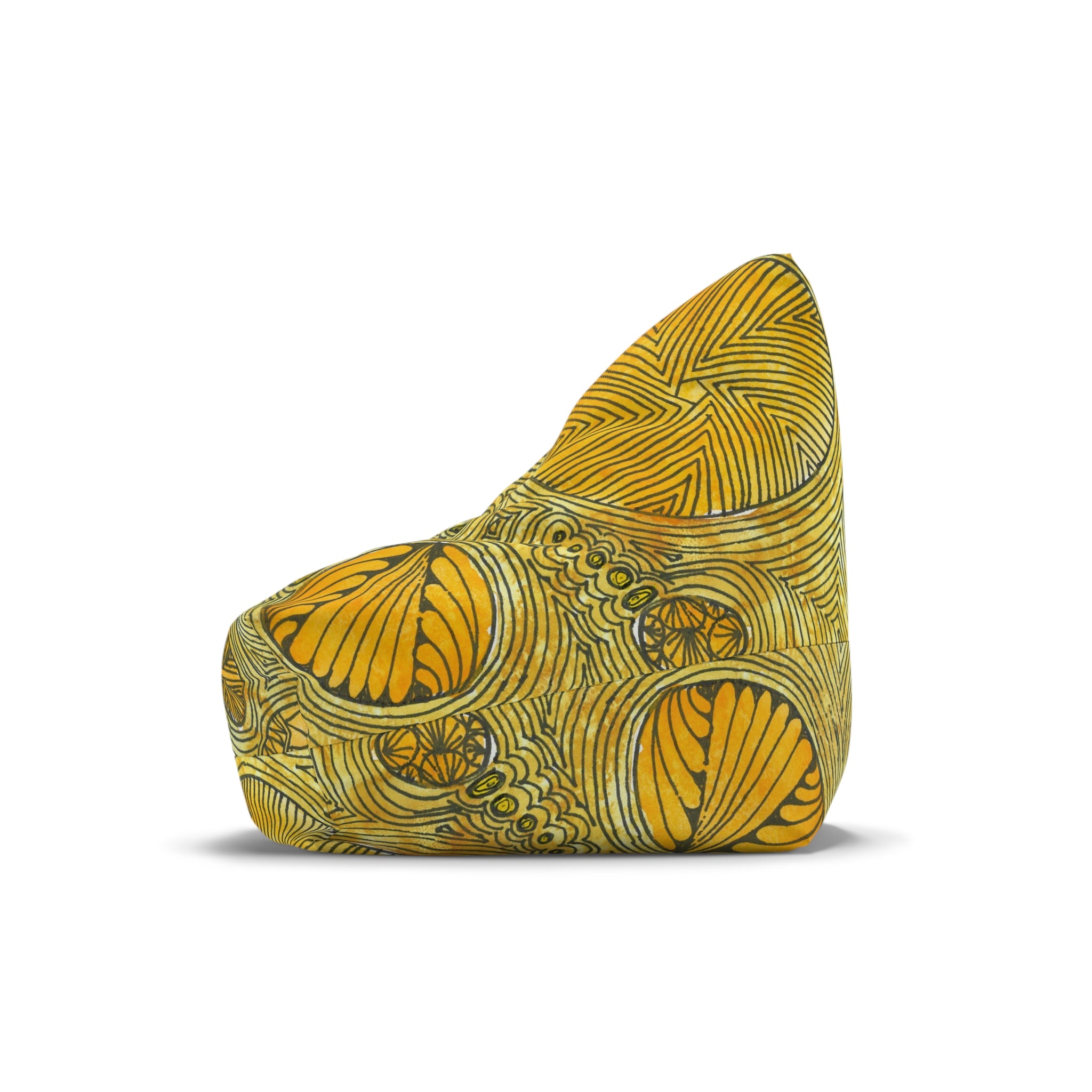 Bean Bag Chair Covers For Indoor & Outdoor - 2 Sizes - Exciting Abstract Design #38 The Conversationalist