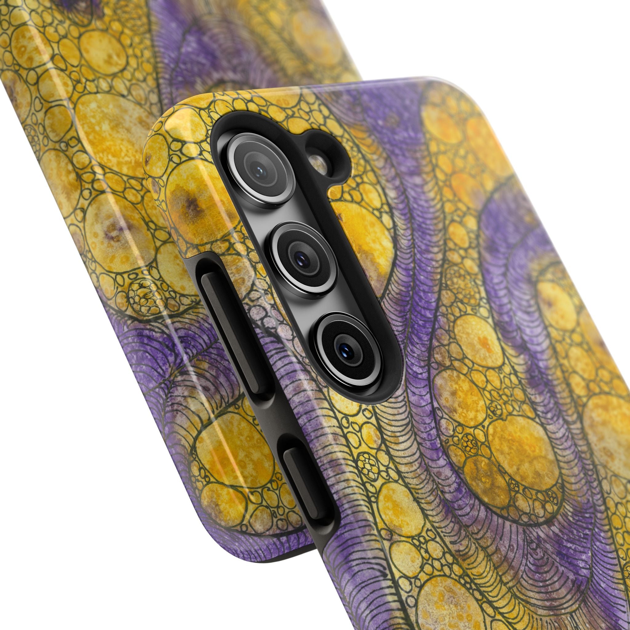 Tough Phone Case - All iPhones and Samsung Galaxys - Exciting Abstract Design #64 Is Now A Good Time?