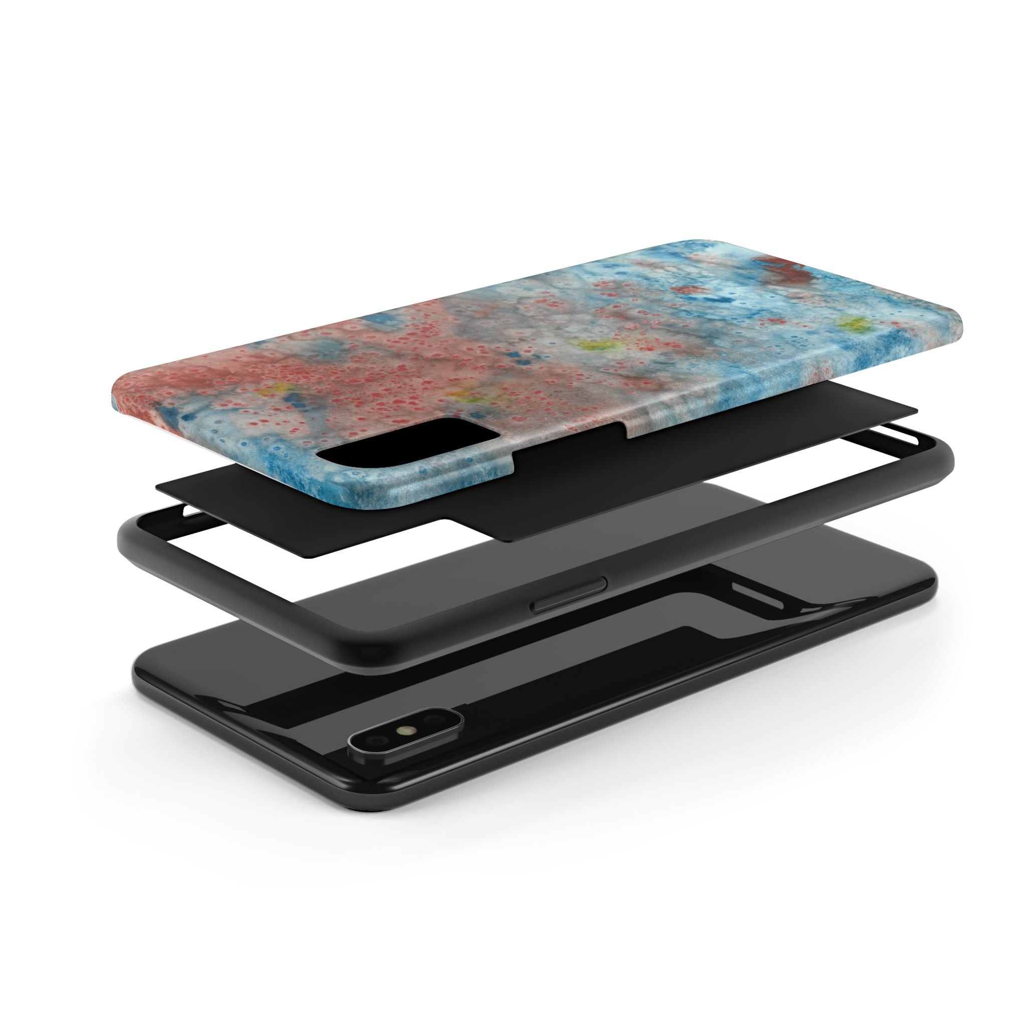 Tough Phone Case - All iPhones and Samsung Galaxys - Exciting Abstract Design #53 The Reef