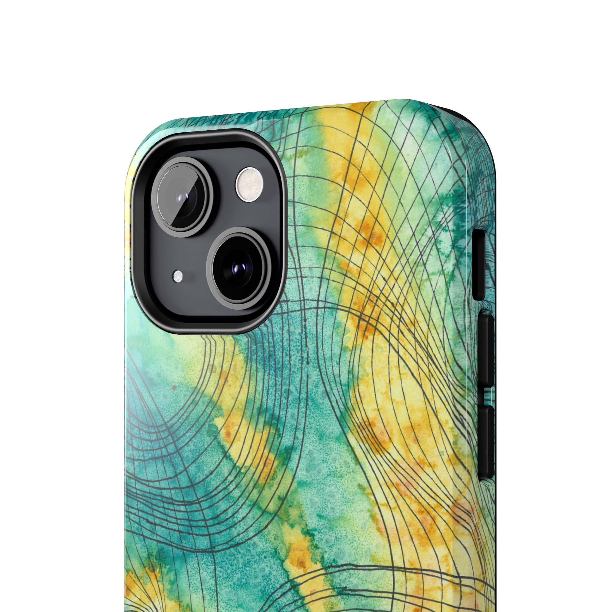 Tough Phone Case - All iPhones and Samsung Galaxys - Exciting Abstract Design #81 The Only Way Is Up