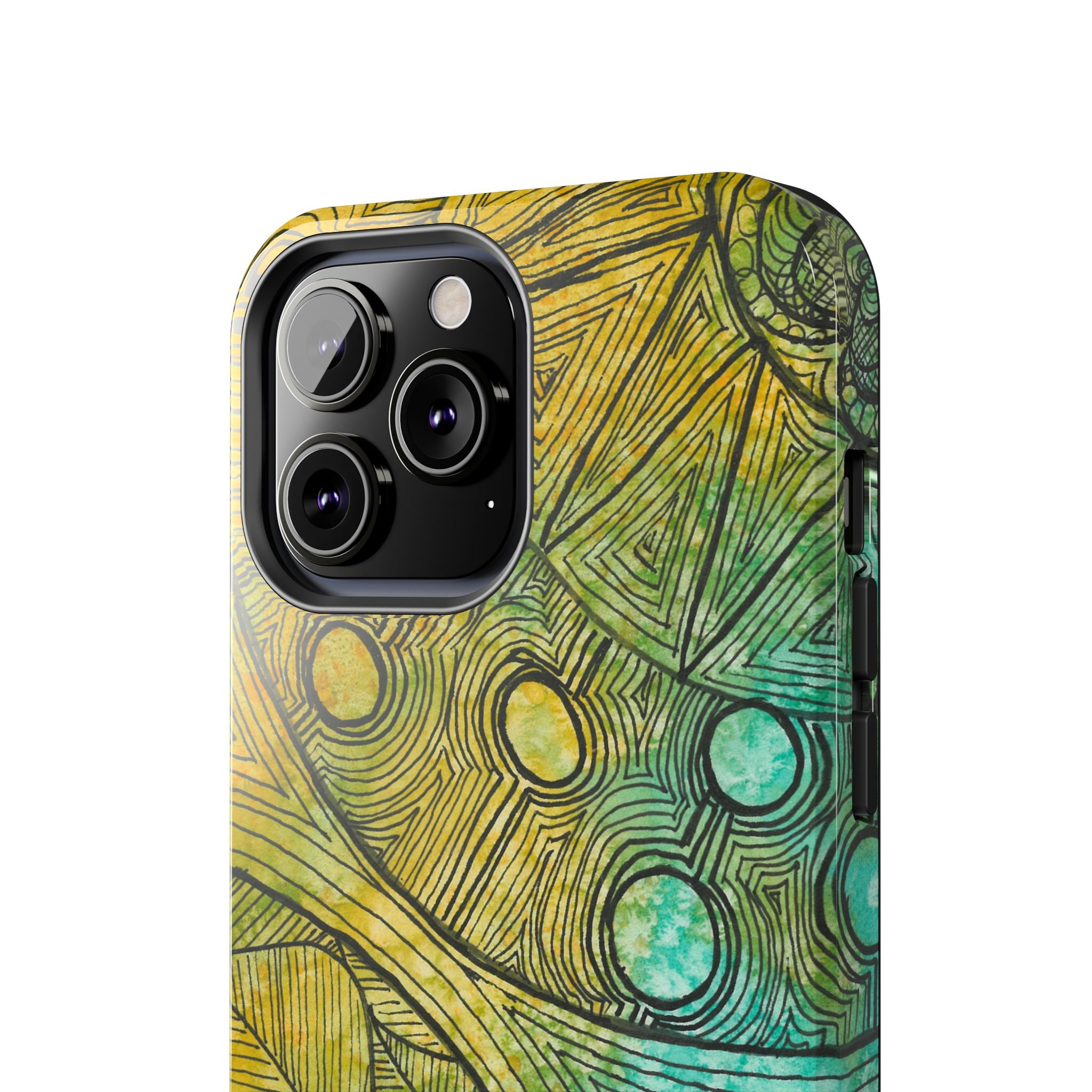 Tough Phone Case - All iPhones and Samsung Galaxys - Exciting Abstract Design #27 Come What May