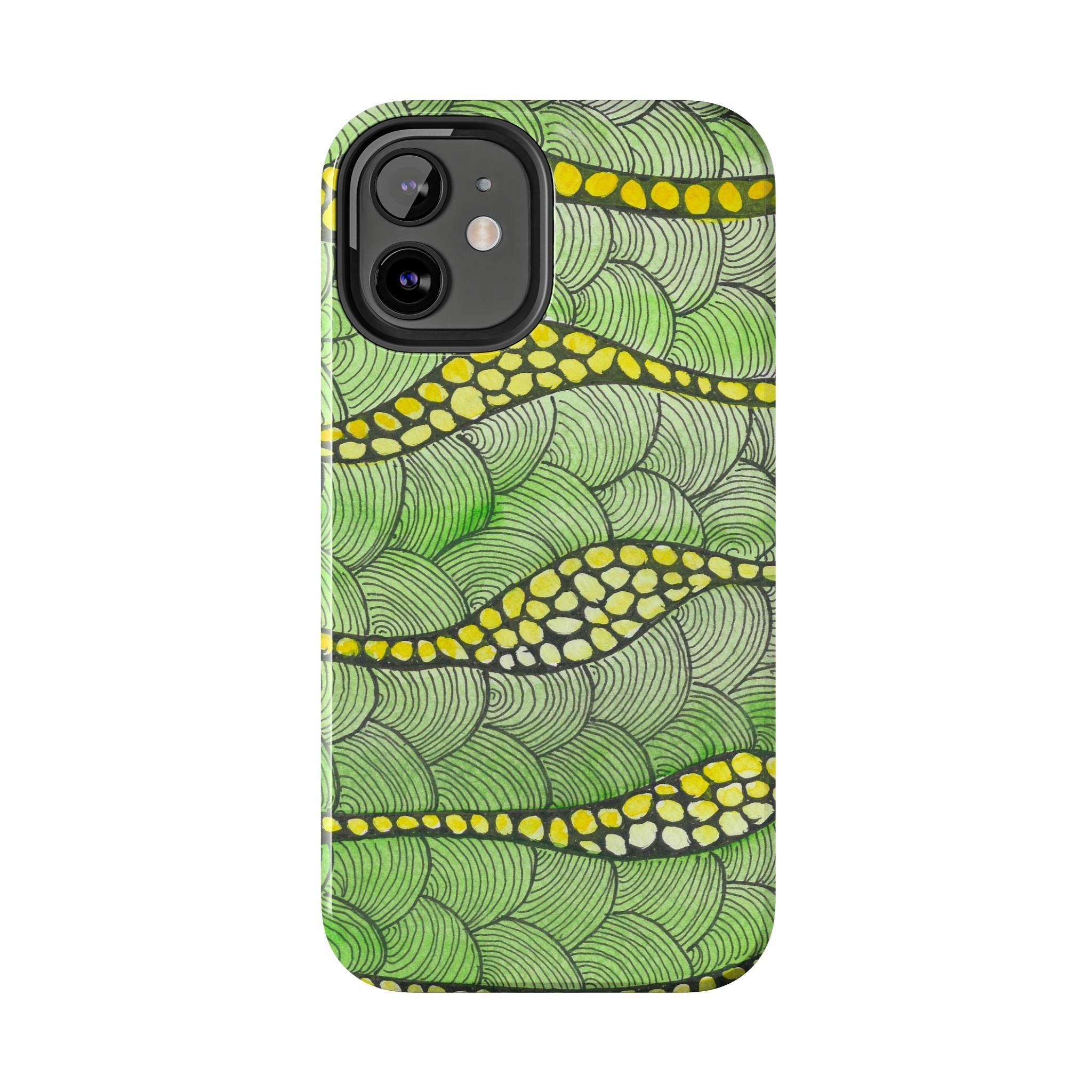 Tough Phone Case - All iPhones and Samsung Galaxys - Exciting Abstract Design #13 Watcha Thinking