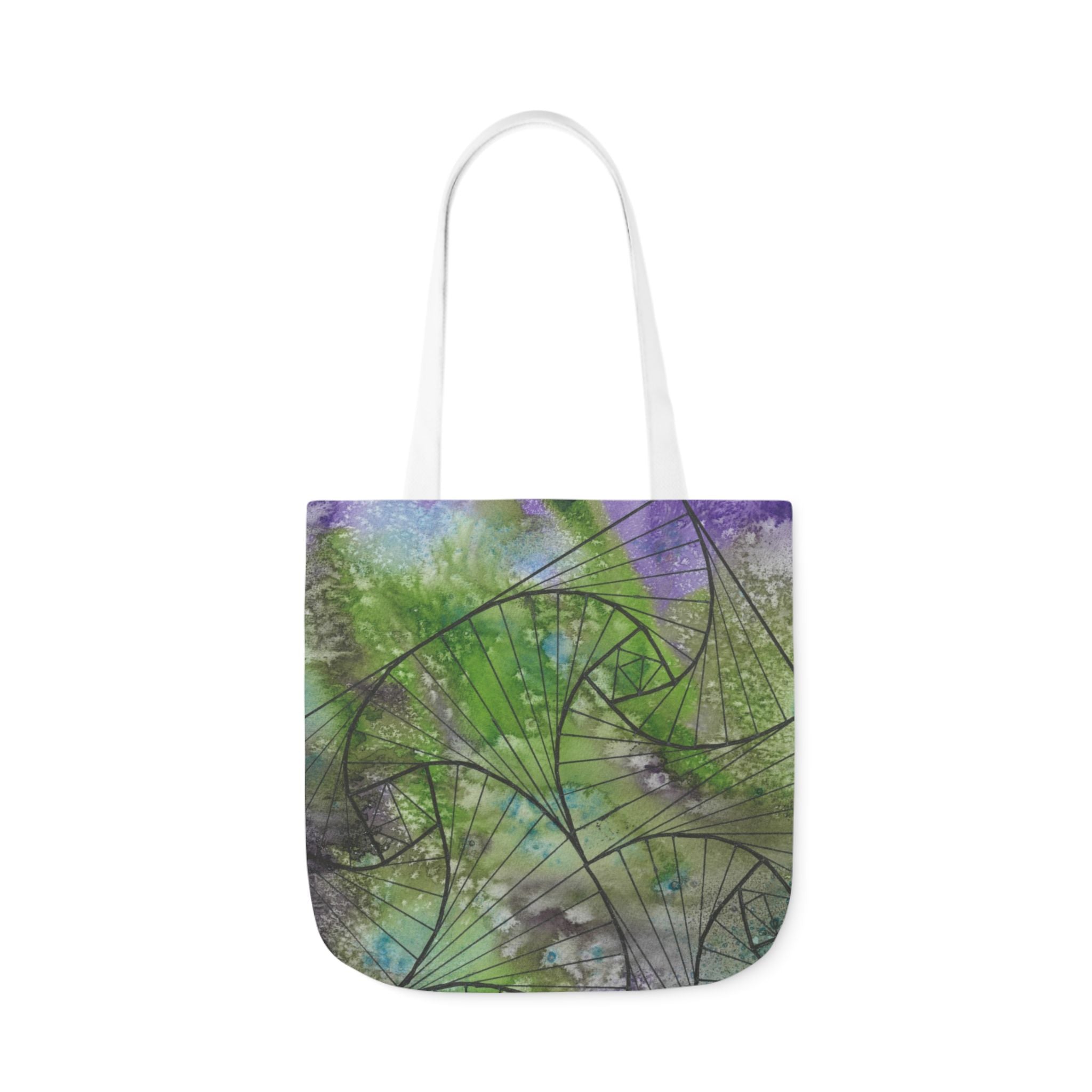 Canvas Tote Bags, Colourful Abstract Designs, 5-Color Straps, 3 Sizes.  For Family and friends or a Special Gift #55 Of Course Im Sure