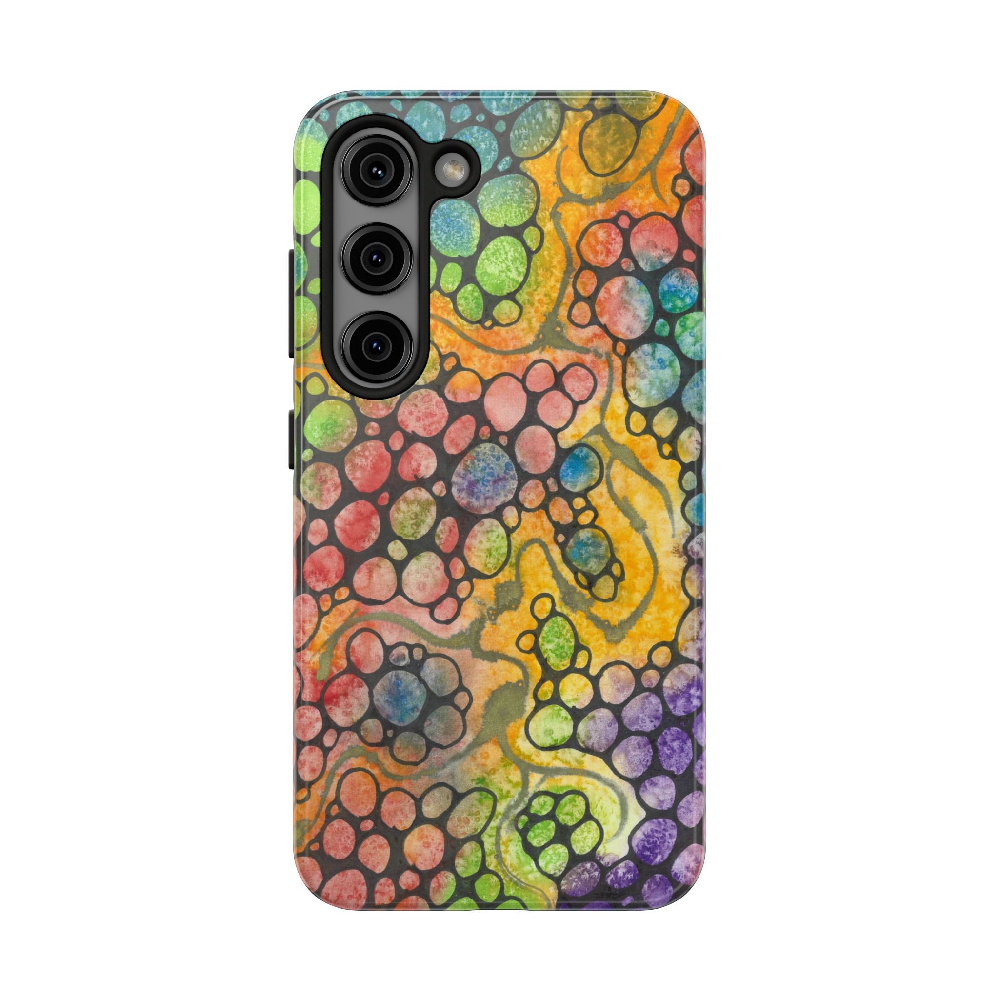 Tough Phone Case - All iPhones and Samsung Galaxys - Exciting Abstract Design #77 River Of Dreams