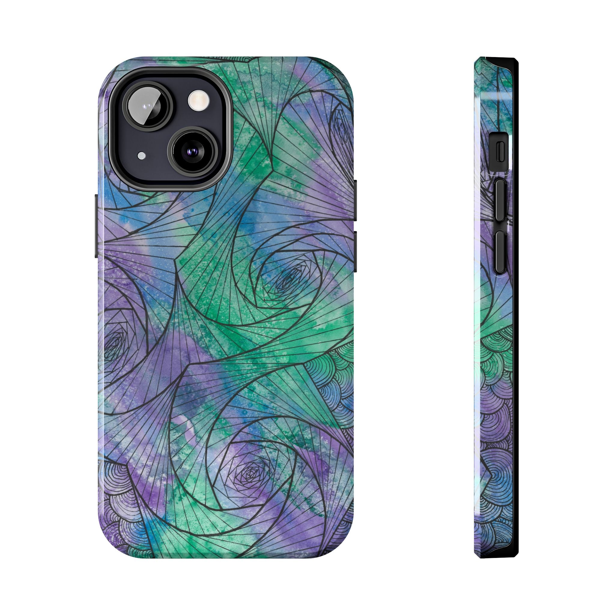 Tough Phone Case - All iPhones and Samsung Galaxys - Exciting Abstract Design  #50 If Not Now When