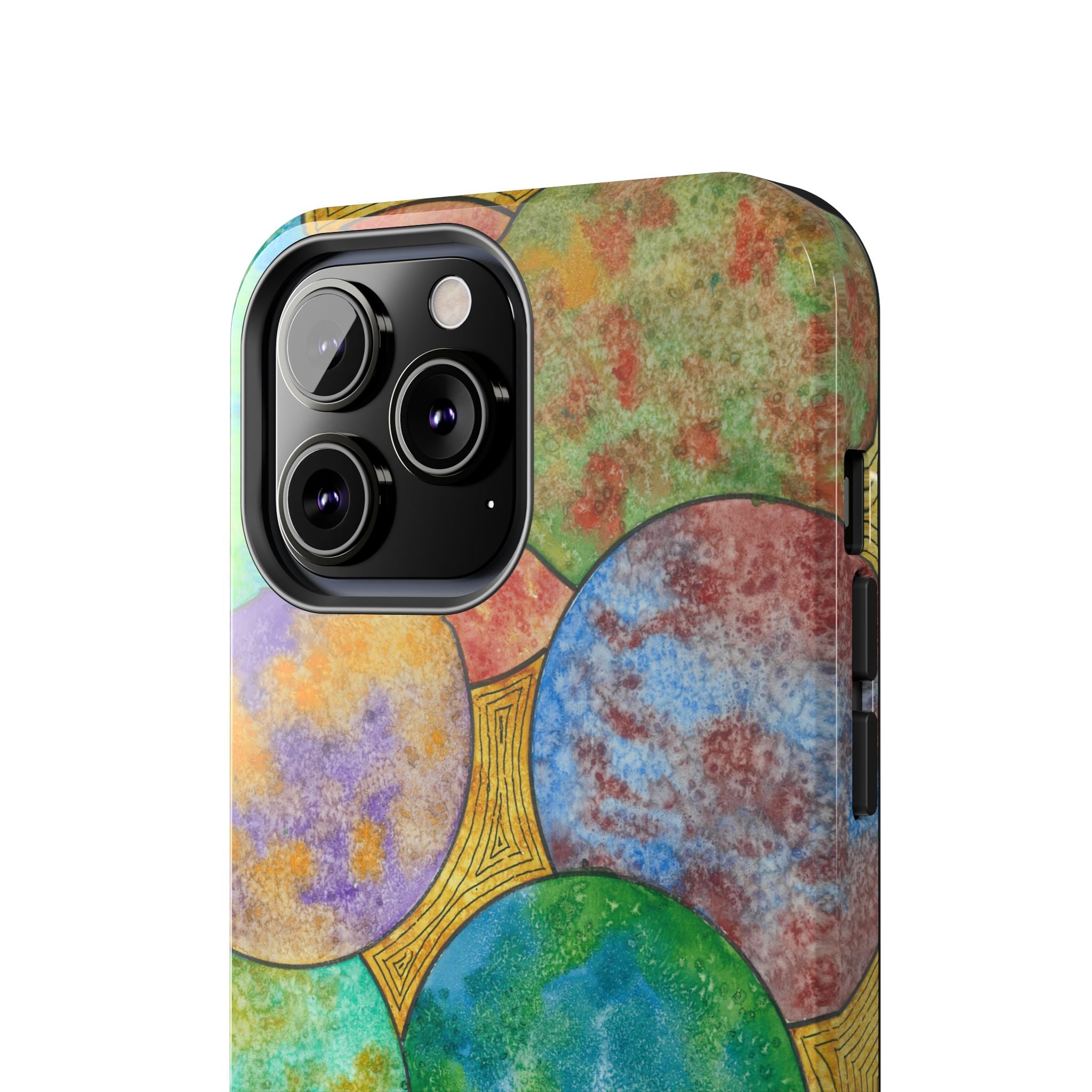 Tough Phone Case - All iPhones and Samsung Galaxys - Exciting Abstract Design #61 Worlds Apart