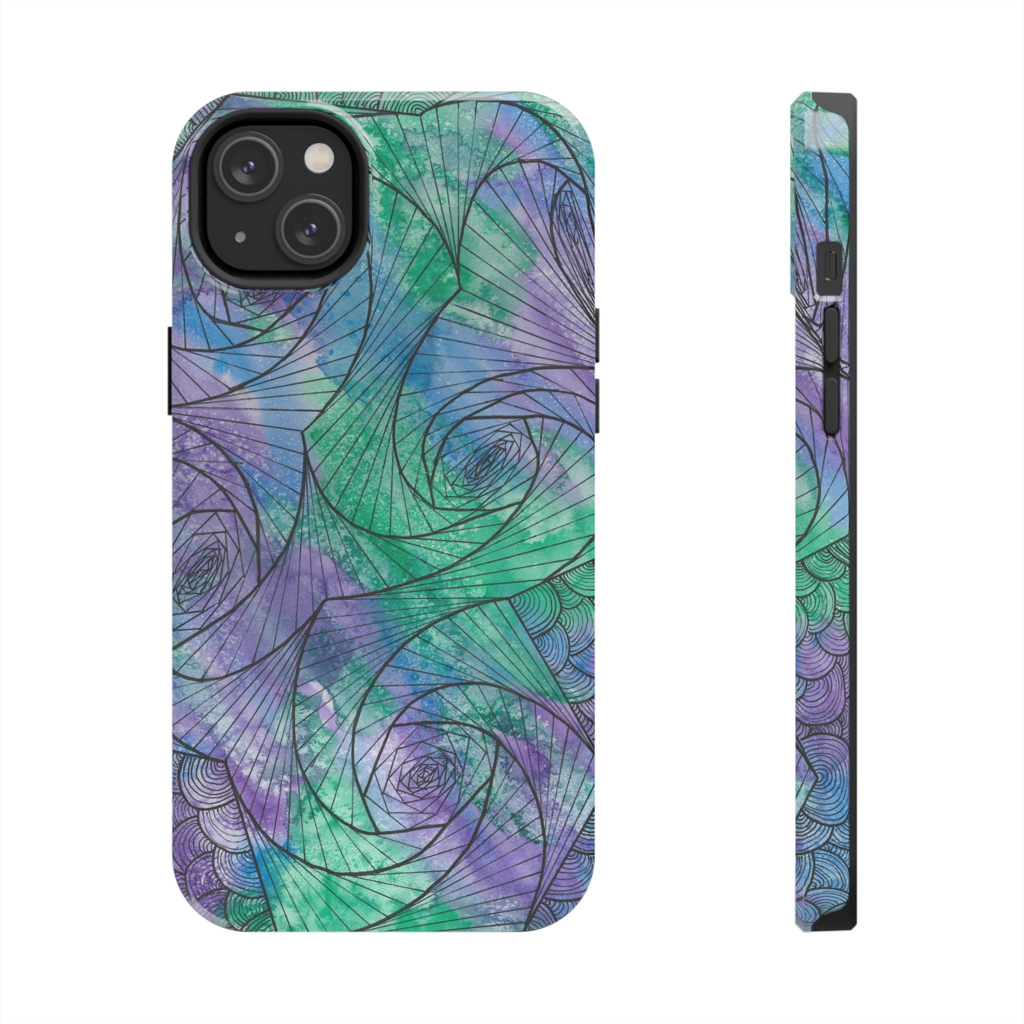 Tough Phone Case - All iPhones and Samsung Galaxys - Exciting Abstract Design  #50 If Not Now When