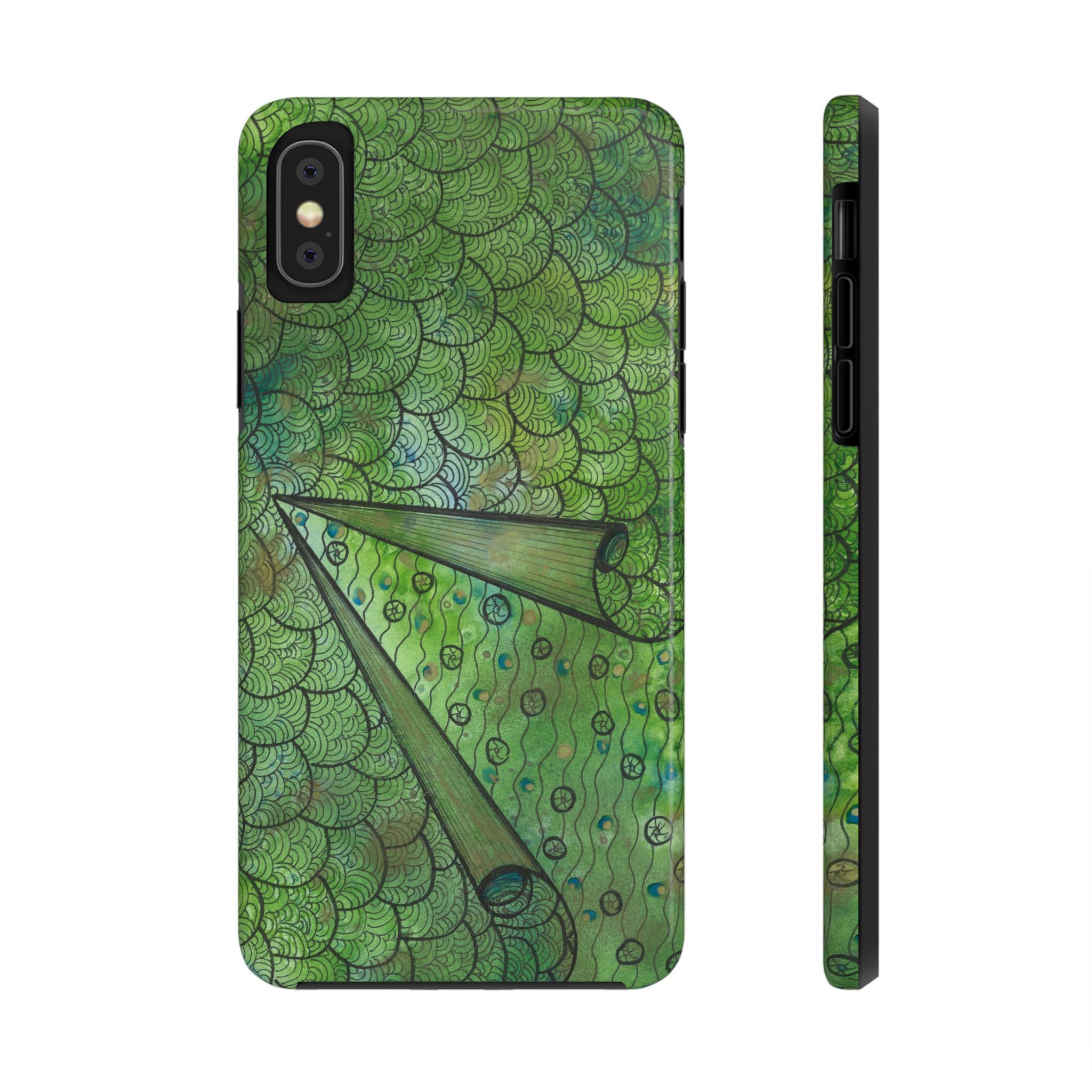 Tough Phone Case - All iPhones and Samsung Galaxys - Exciting Abstract Design #69 New Horizons