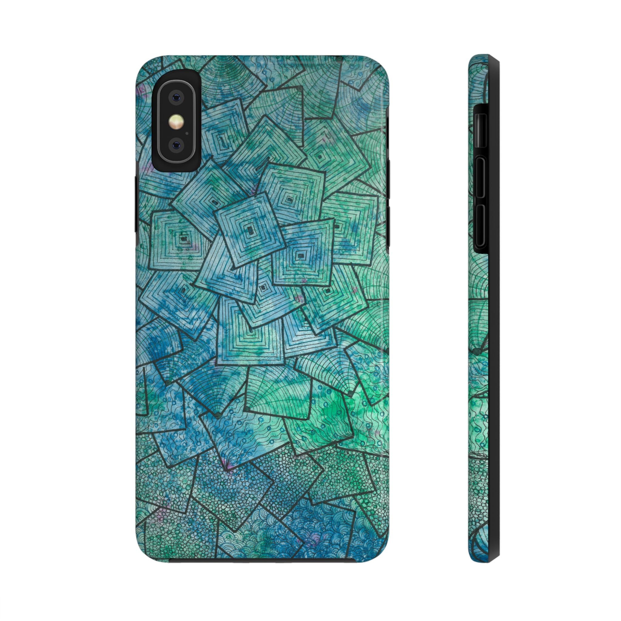 Tough Phone Case - All iPhones and Samsung Galaxys - Exciting Abstract Design #65 And The Answer Is