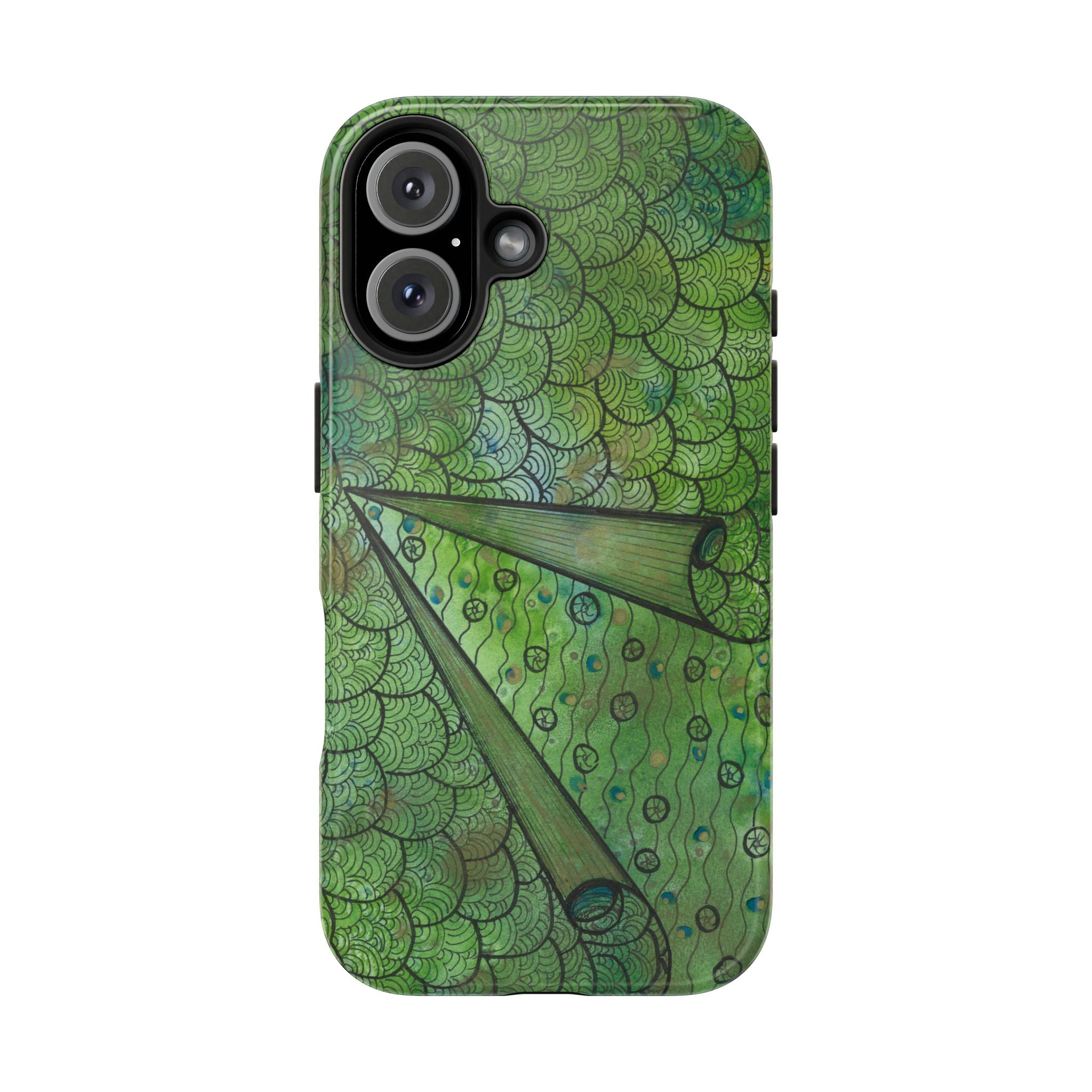 Tough Phone Case - All iPhones and Samsung Galaxys - Exciting Abstract Design #69 New Horizons