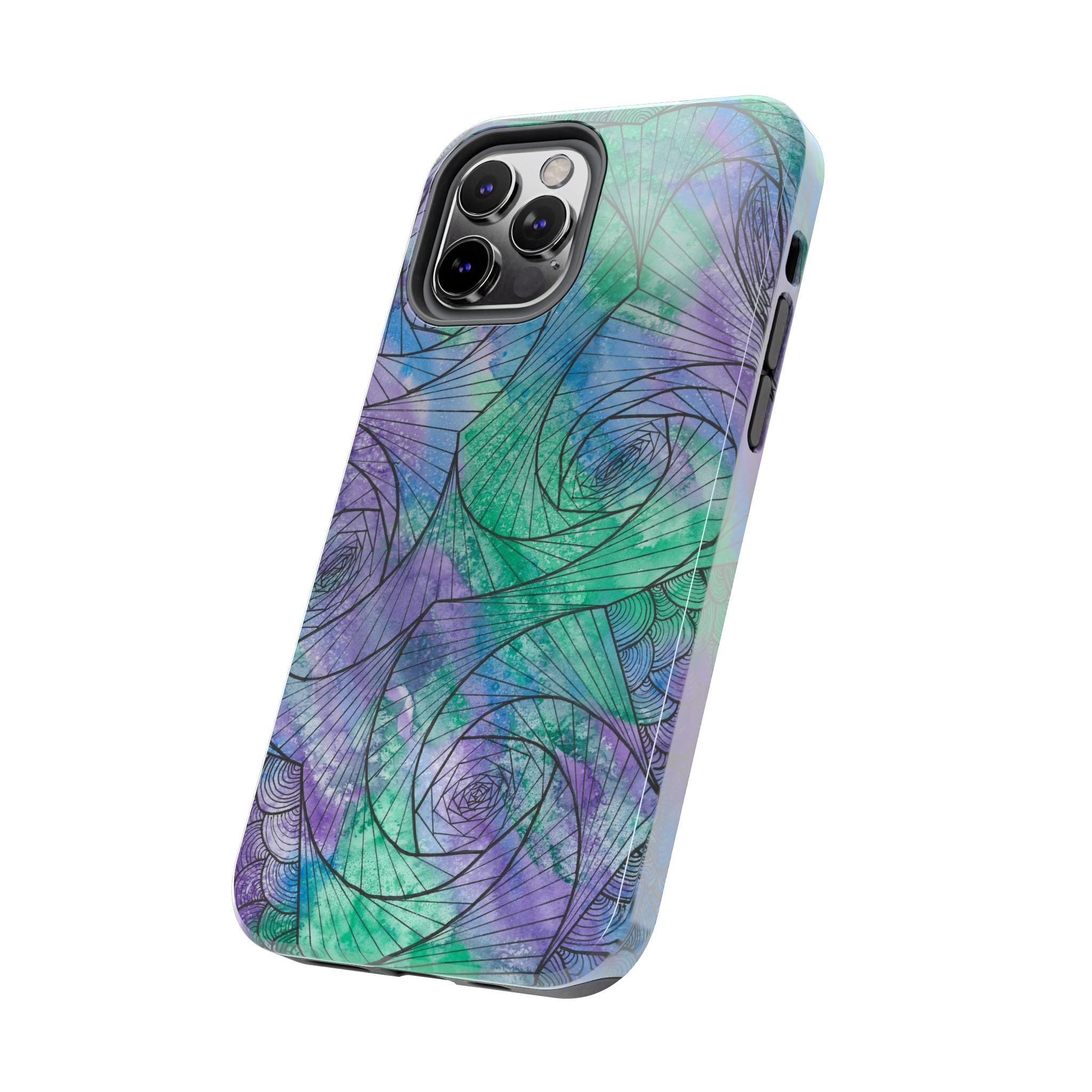 Tough Phone Case - All iPhones and Samsung Galaxys - Exciting Abstract Design  #50 If Not Now When