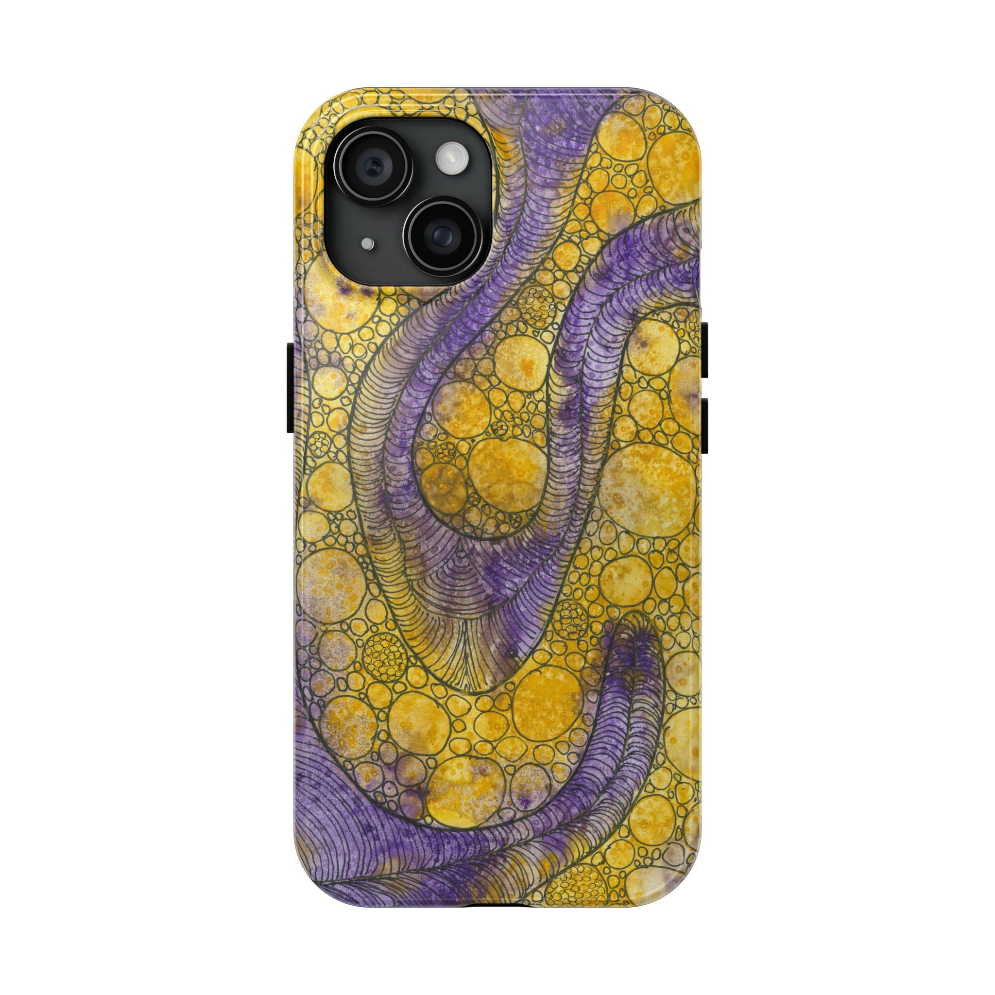 Tough Phone Case - All iPhones and Samsung Galaxys - Exciting Abstract Design #64 Is Now A Good Time?