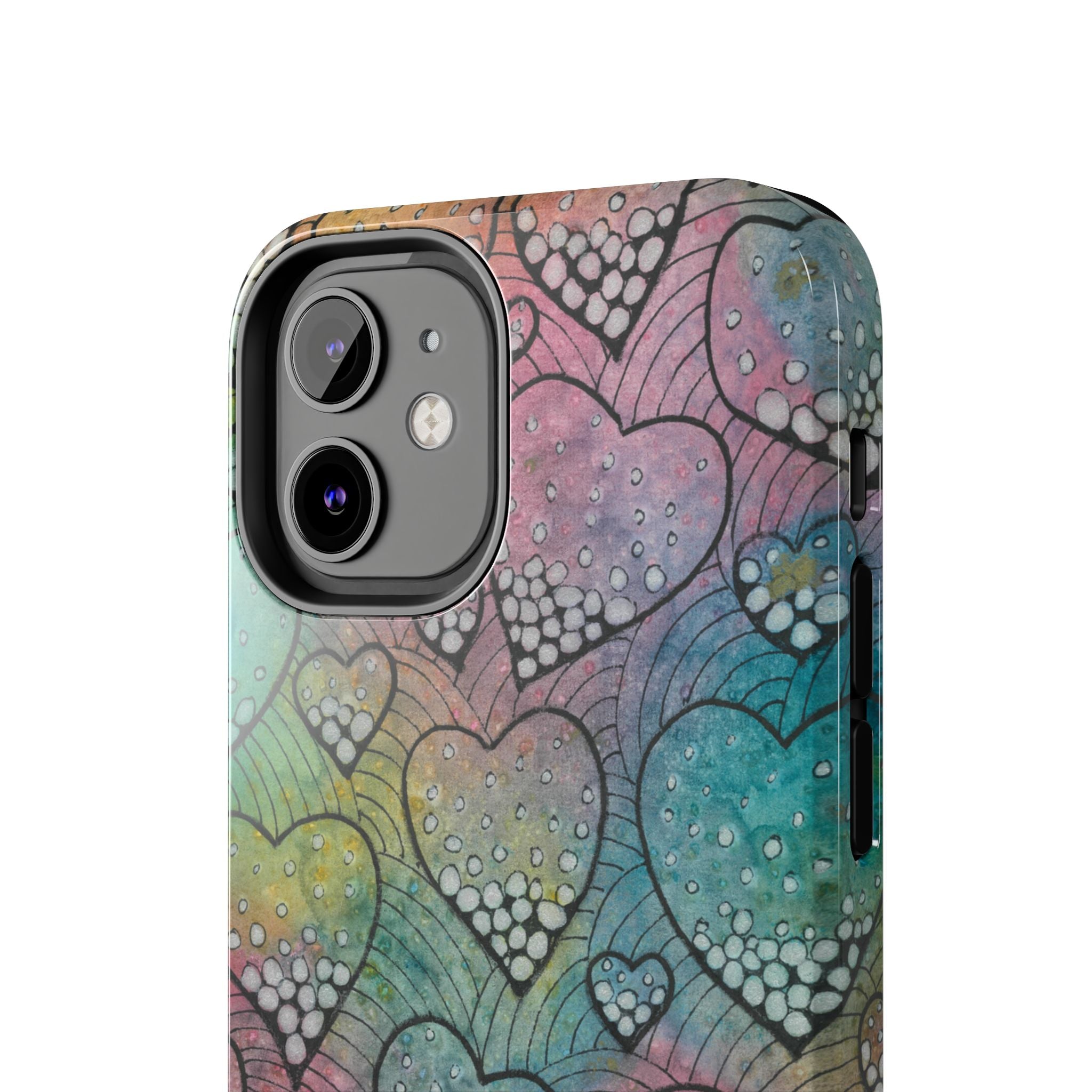 Tough Phone Case - All iPhones and Samsung Galaxys - Exciting Abstract Design #97 What's Love Got To Do With It