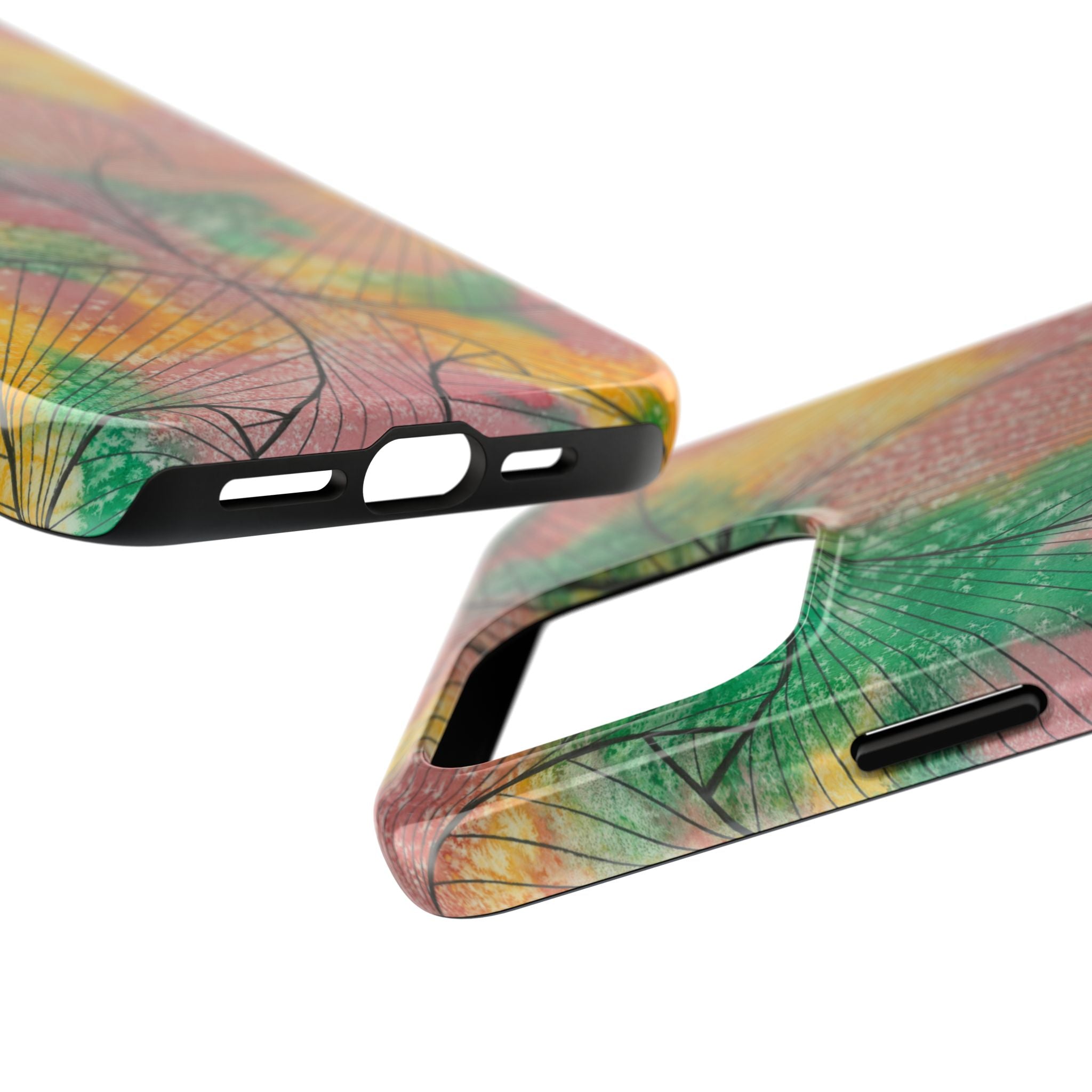 Tough Phone Case - All iPhones and Samsung Galaxys - Exciting Abstract Design #49 Health Well Being