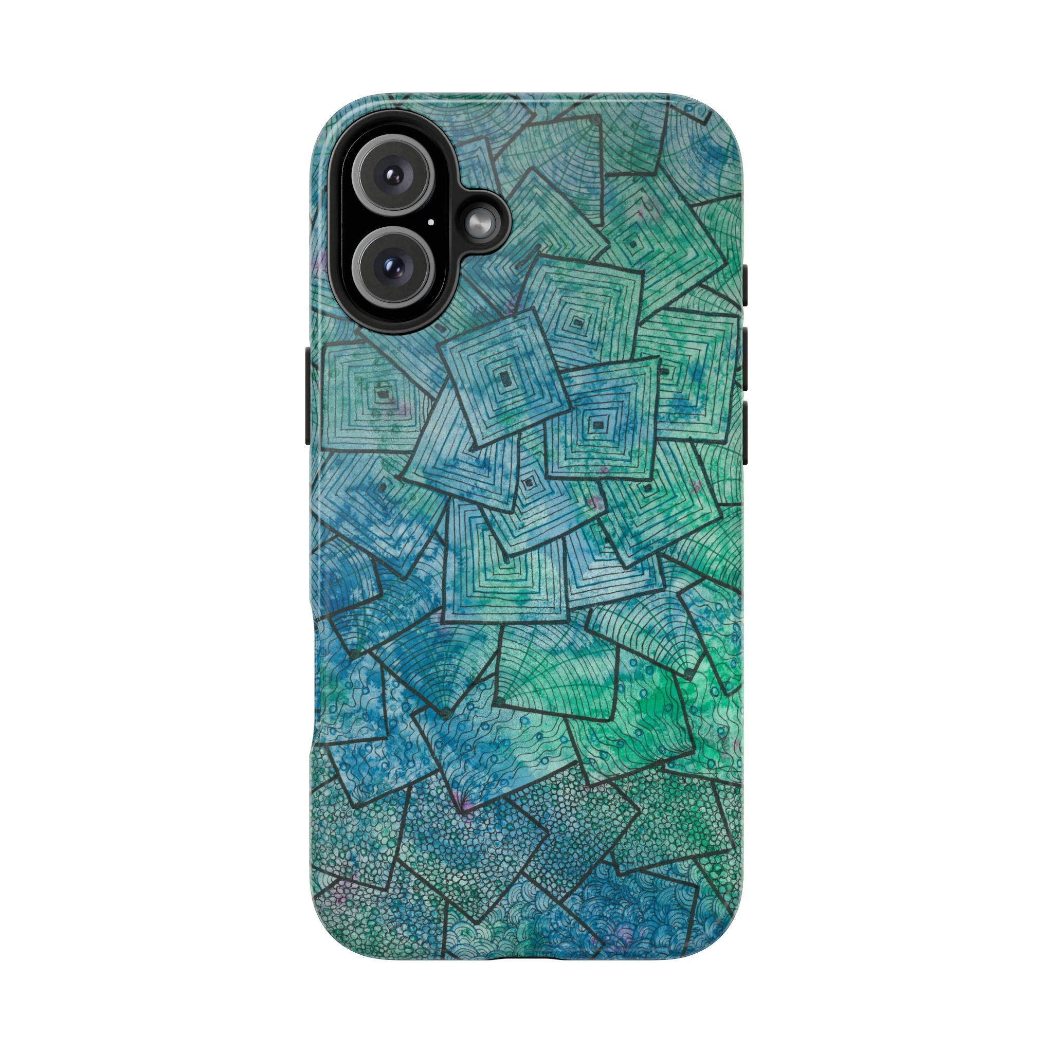 Tough Phone Case - All iPhones and Samsung Galaxys - Exciting Abstract Design #65 And The Answer Is