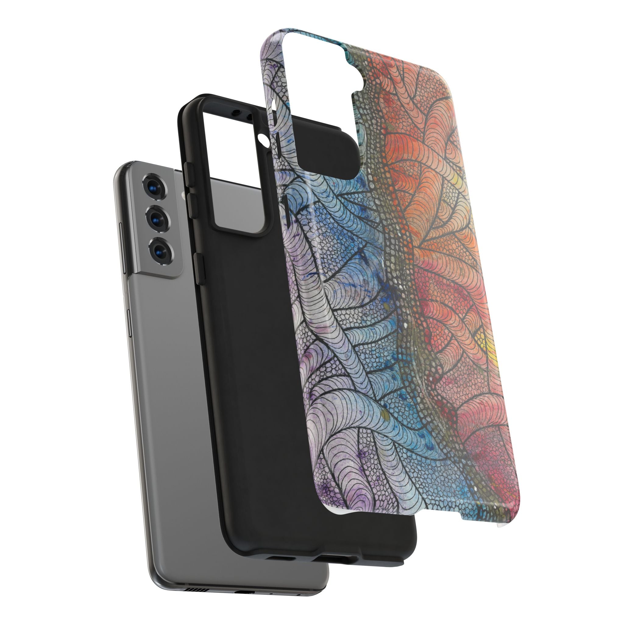 Tough Phone Case - All iPhones and Samsung Galaxys - Exciting Abstract Design #72 After The End