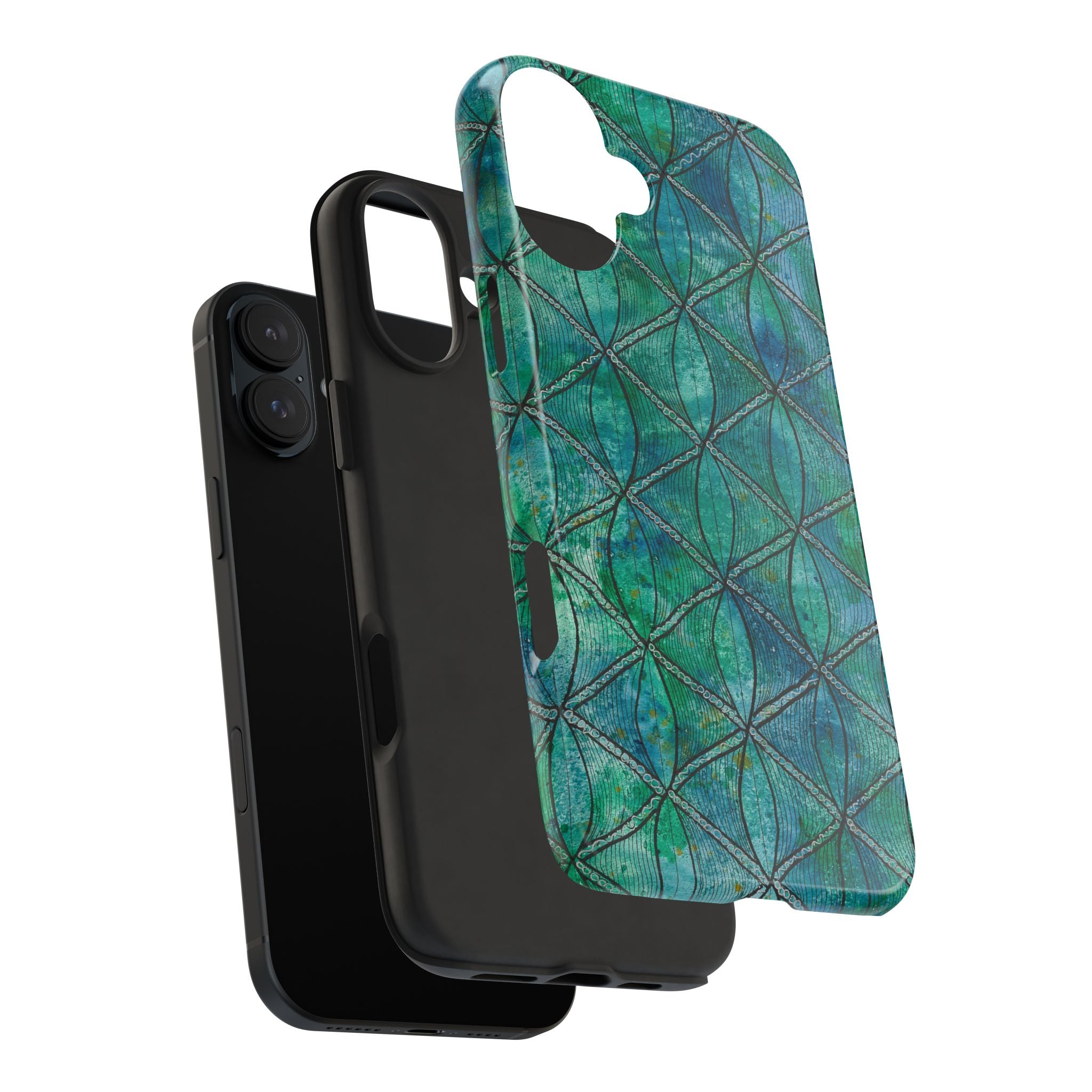 Tough Phone Case - All iPhones and Samsung Galaxys - Exciting Abstract Design #58 How's the Serenity