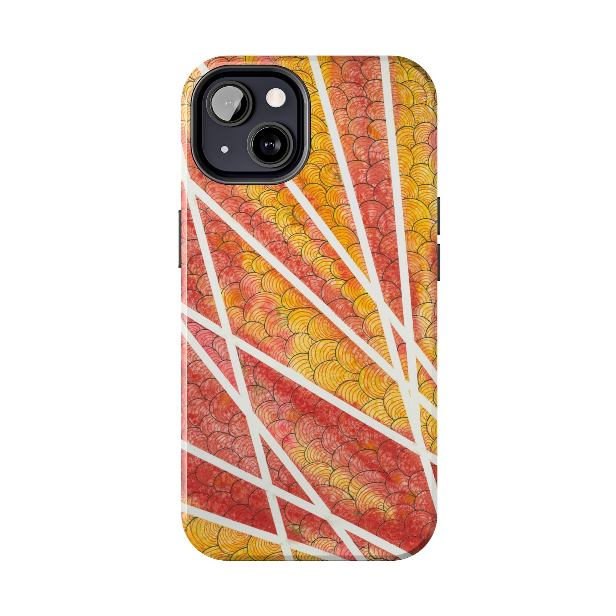 Tough Phone Case - All iPhones and Samsung Galaxys - Exciting Abstract Design #67 Max Mimosa