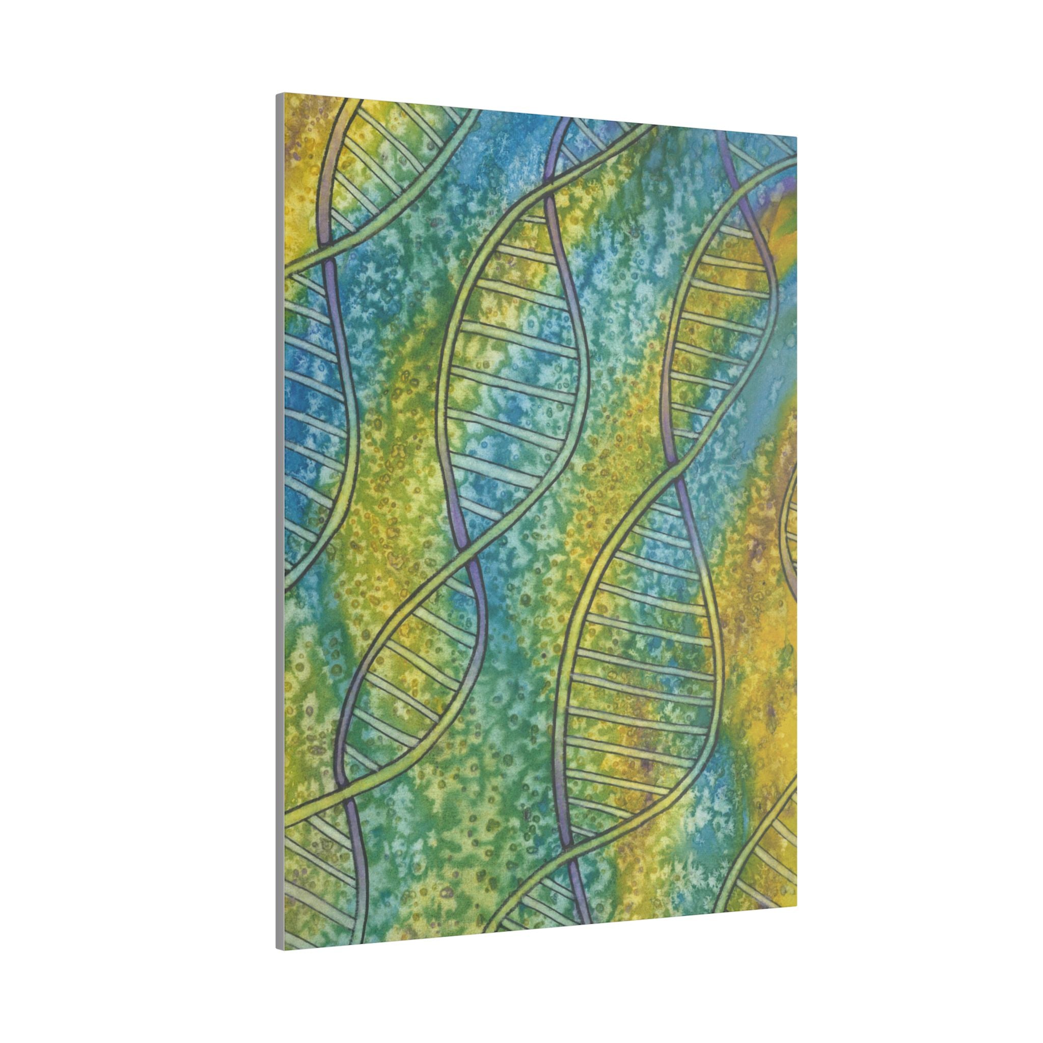 Large Colourful Wall Art, Canvas Prints, For Office, Bedroom or Living Room, or Special Gift #99 Crop of DNA